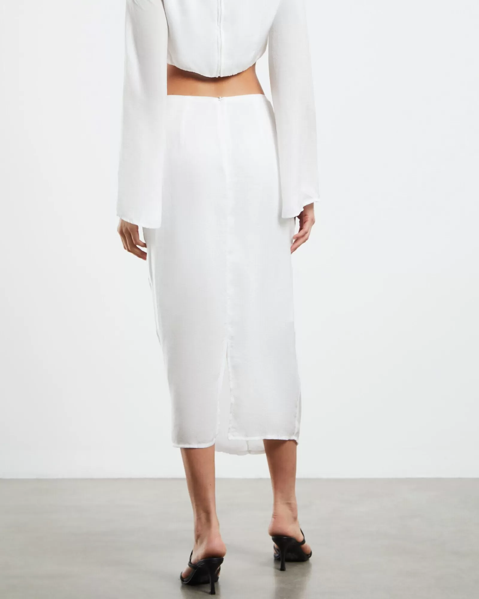 Cheap SNDYS Jada Skirt White