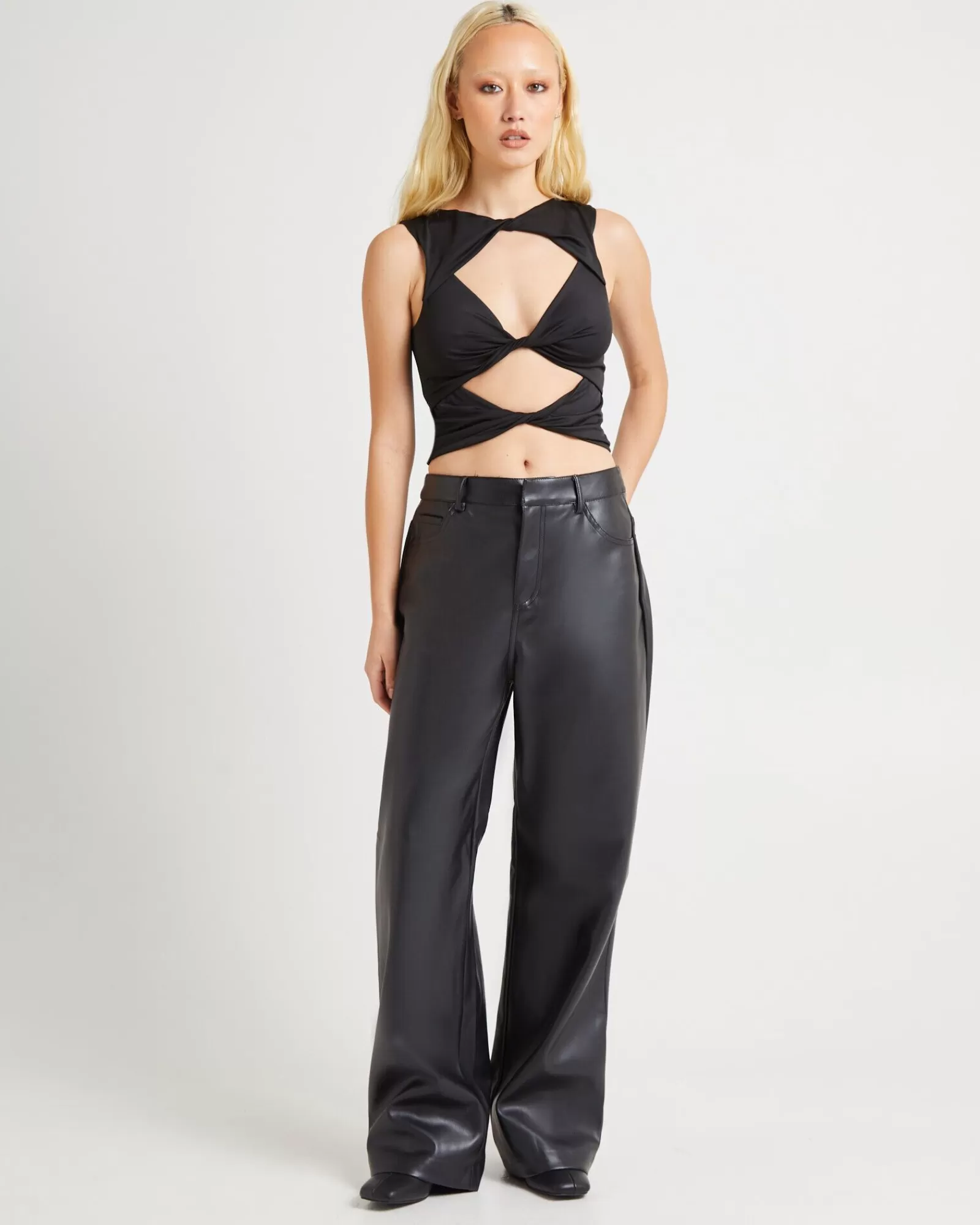 Best Sale ALICE IN THE EVE Jadey Relaxed Pu Pant