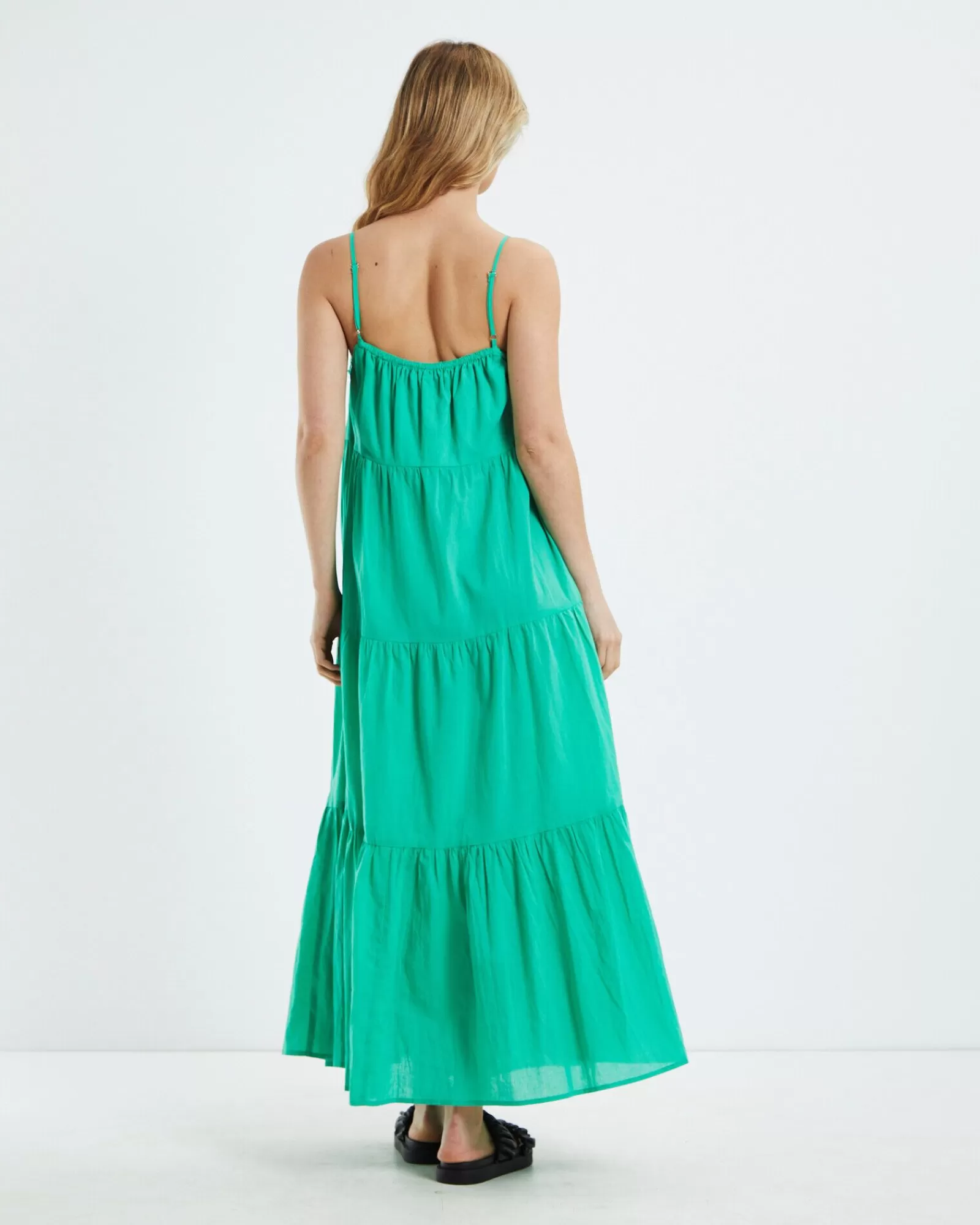 Outlet CHARLIE HOLIDAY Jenna Maxi Dress Green