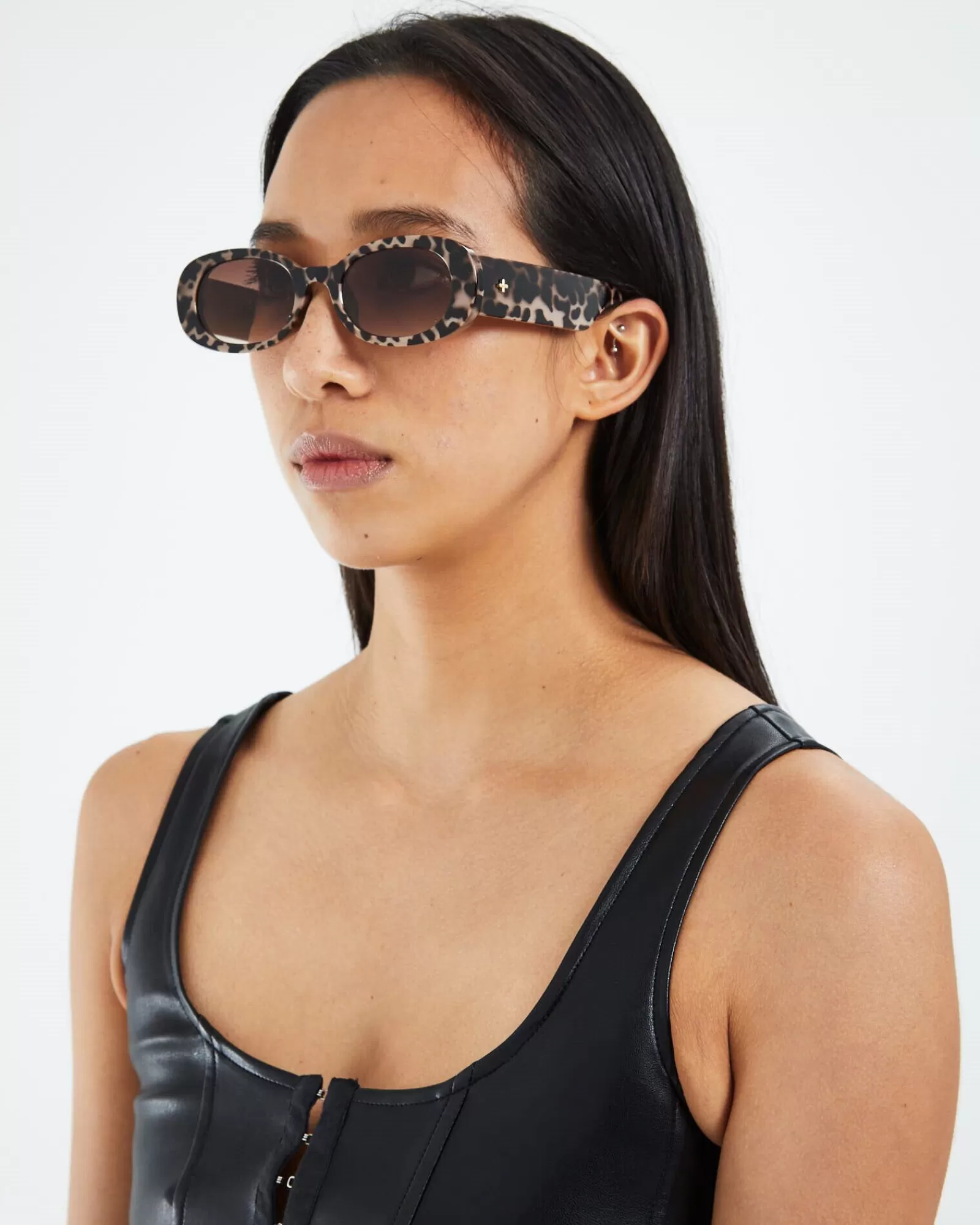 Online PETA AND JAIN Jones Sunglasses Mushroom Leopard