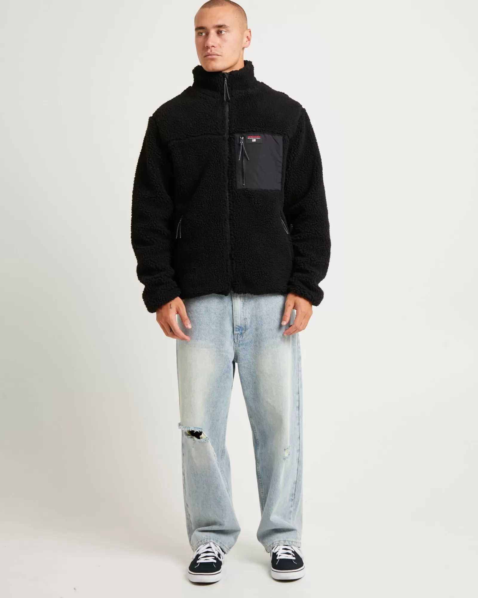 New SPENCER PROJECT K2 Sherpa Jacket Black