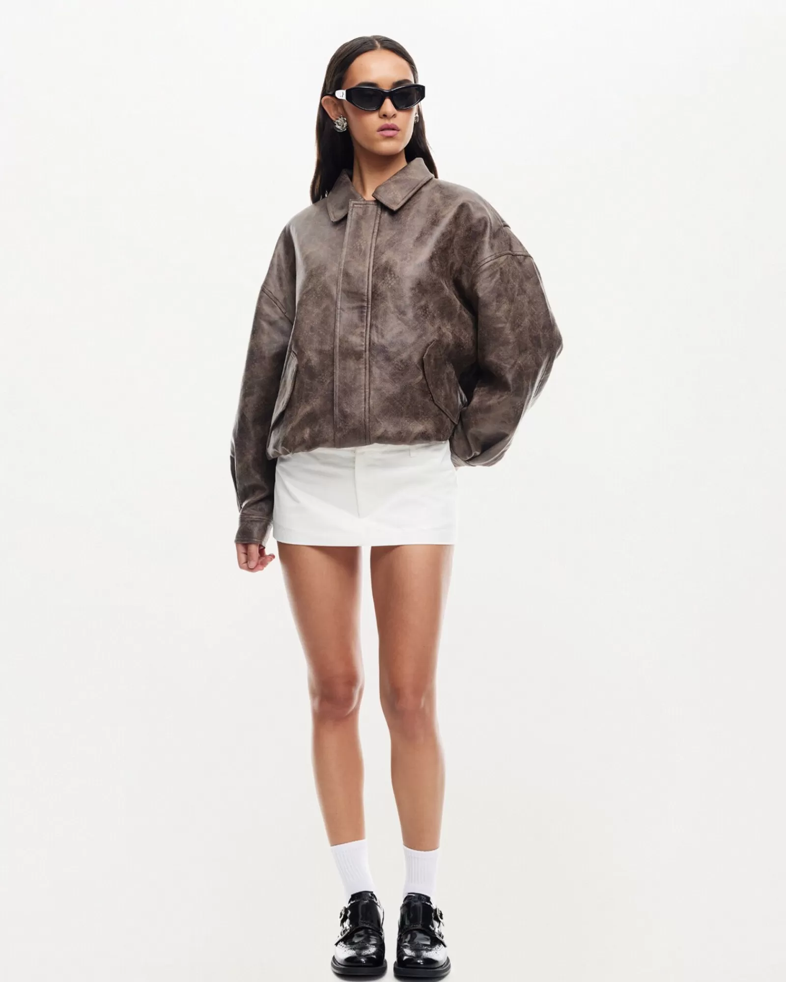 Online LIONESS Kenny Bomber Jacket Chocolate