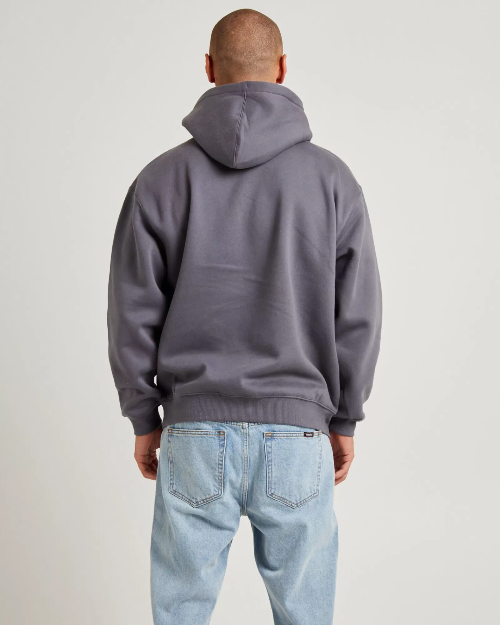 Fashion FORMER Legacy Emb Hoodie Iron Grey