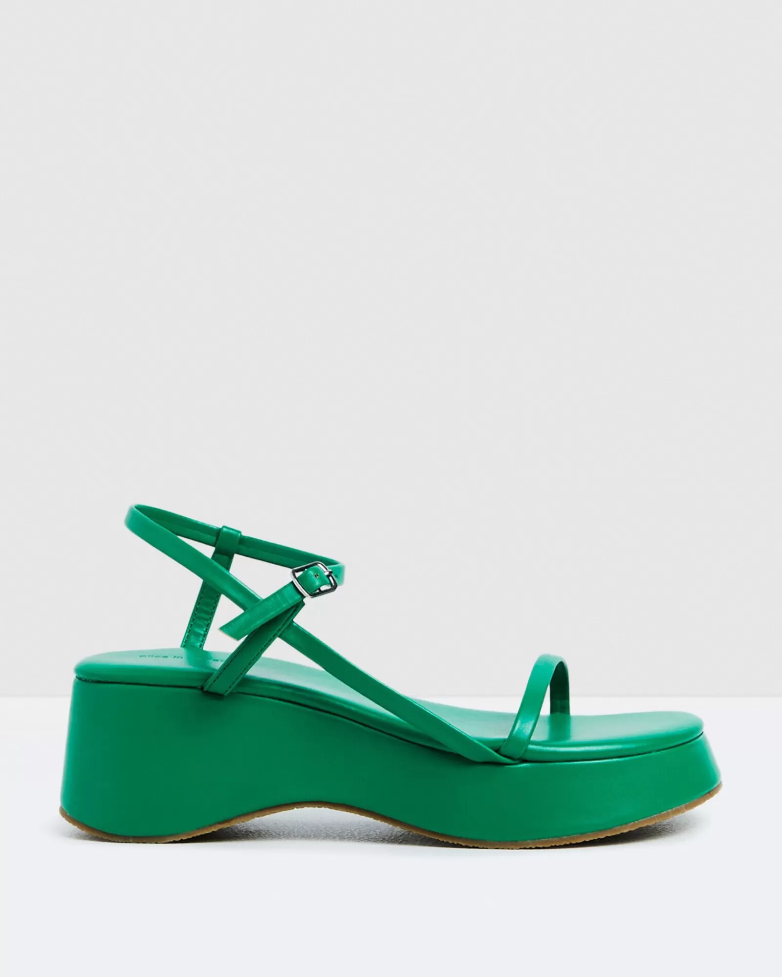 Discount ALICE IN THE EVE Lola Flatform Sandals Fern Green