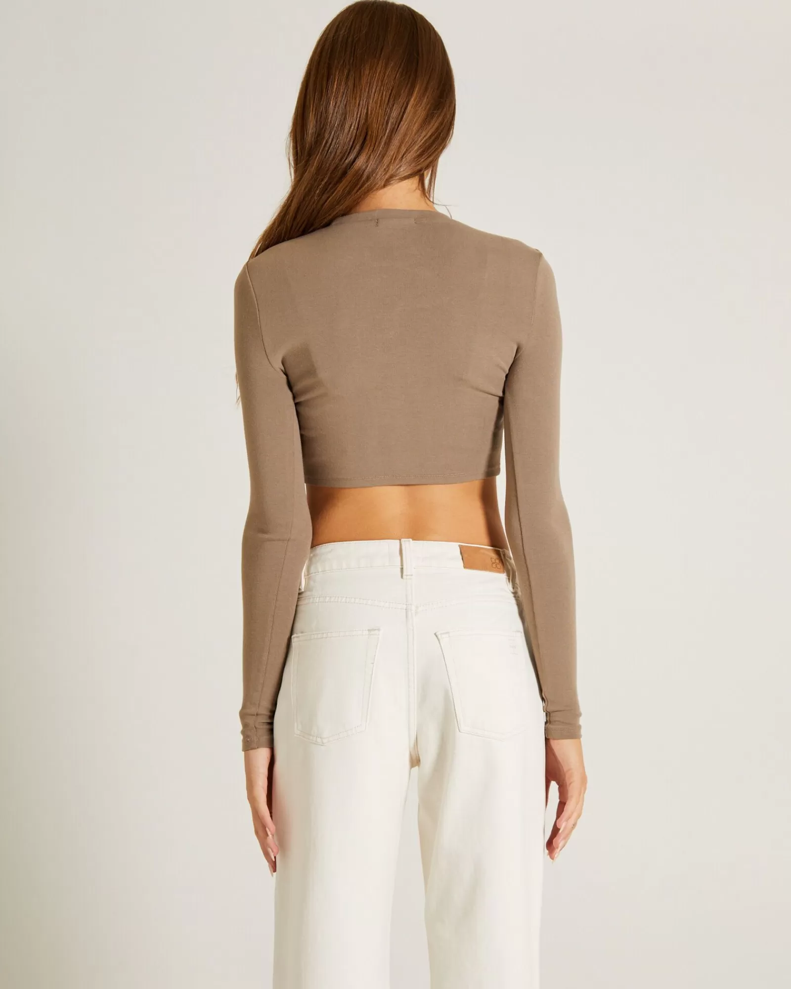 Outlet GENERAL PANTS CO. BASICS Long Sleeve Crop