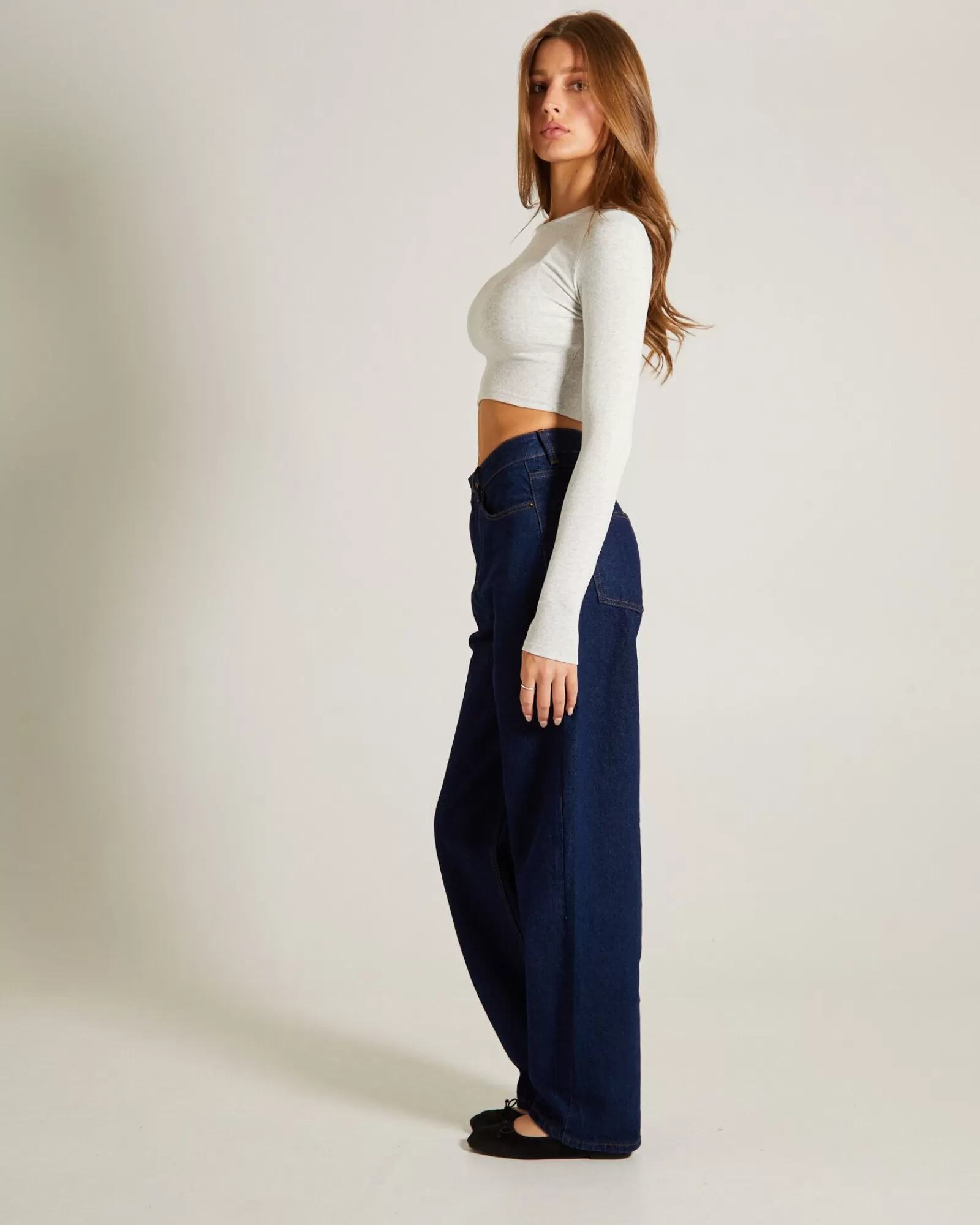 Best GENERAL PANTS CO. BASICS Long Sleeve Crop