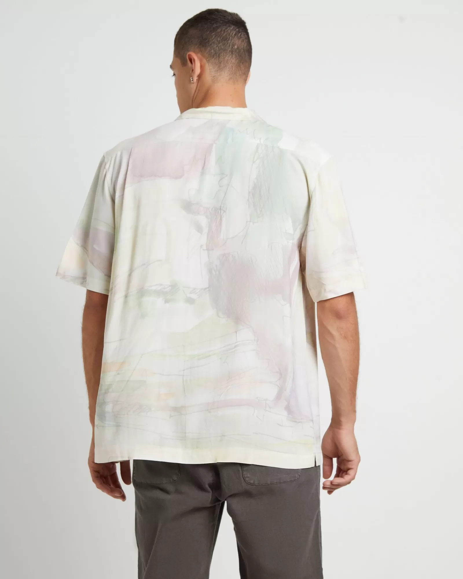 Store ARVUST Mansfield Short Sleeve Restor Shirt In Multi