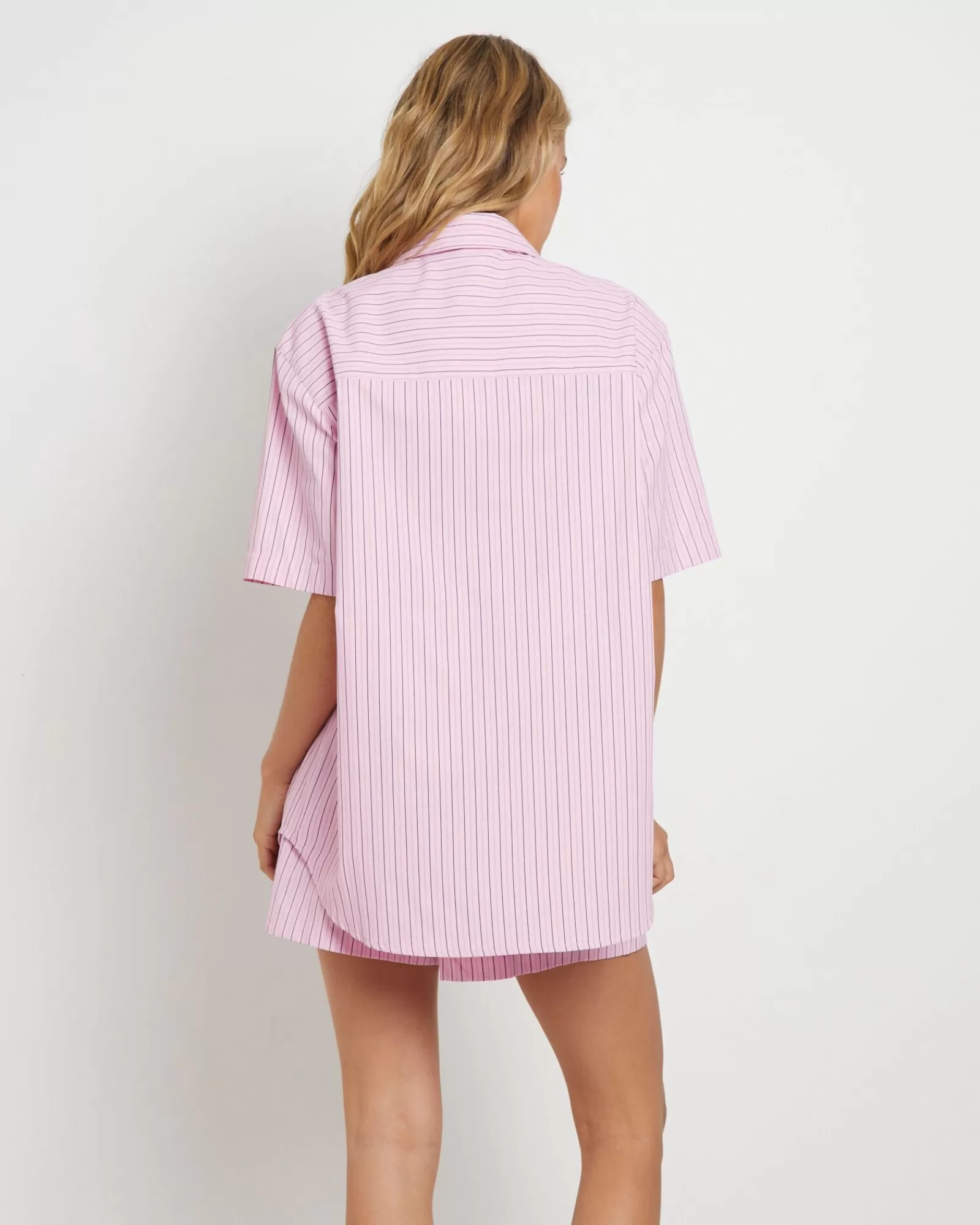 Hot FLEUR BY BLANCA STUDIO Matilda Short Sleeve Shirt In Pink