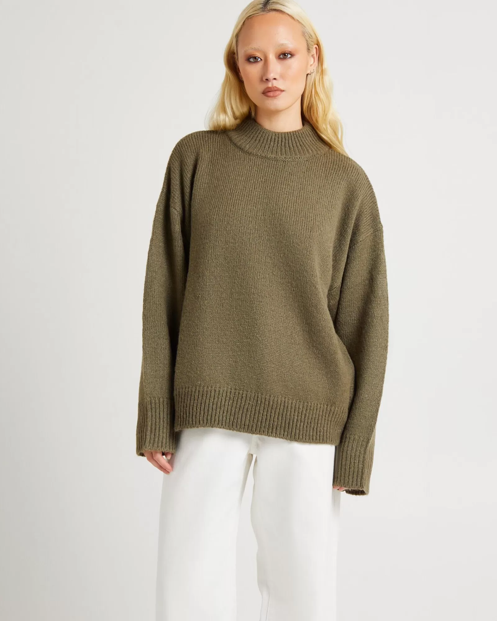 Cheap SUBTITLED Maxie Oversized Knit Jumper