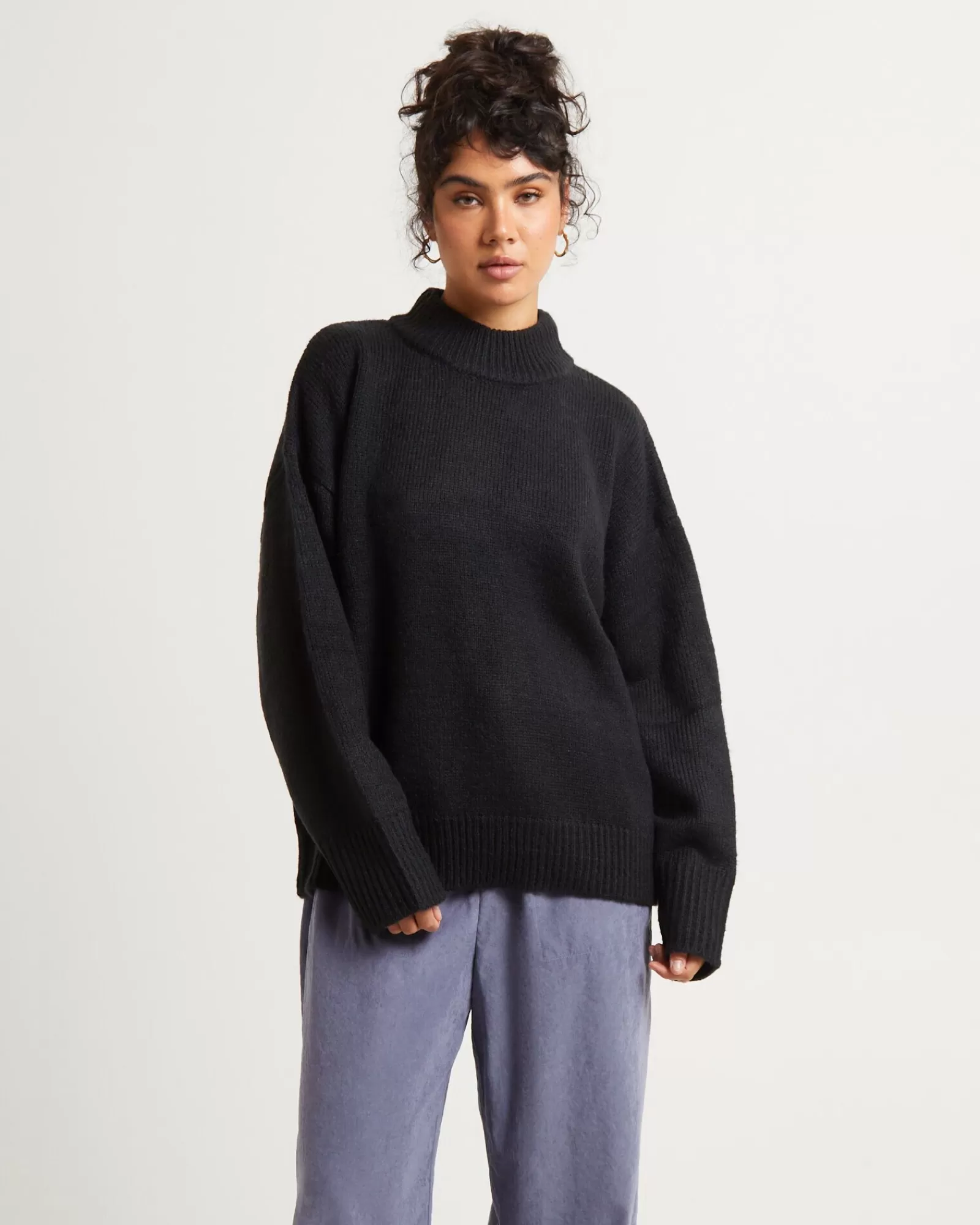 Cheap SUBTITLED Maxie Oversized Knit Jumper