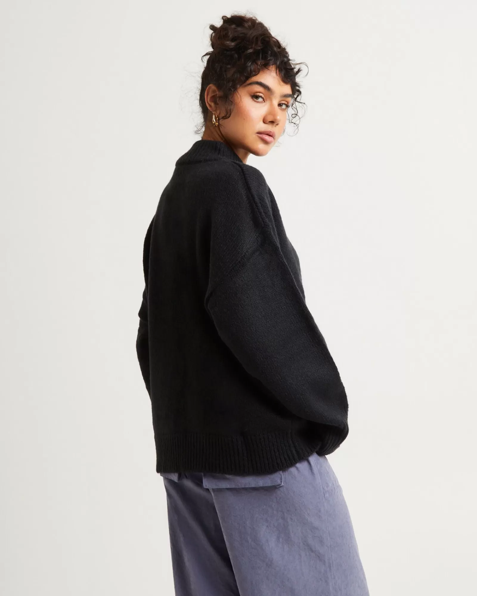 Cheap SUBTITLED Maxie Oversized Knit Jumper