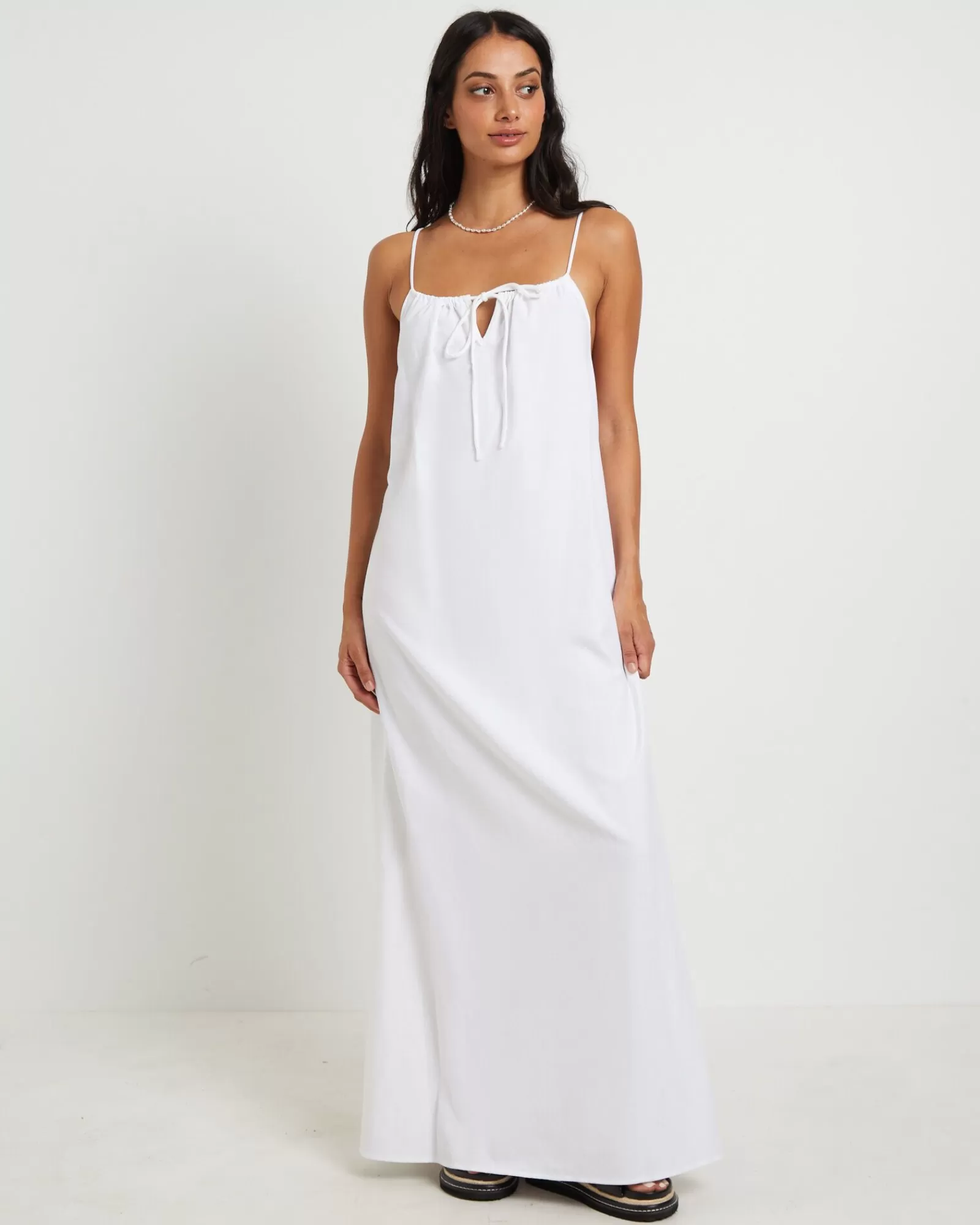 Cheap SUBTITLED Mischa Maxi Dress White