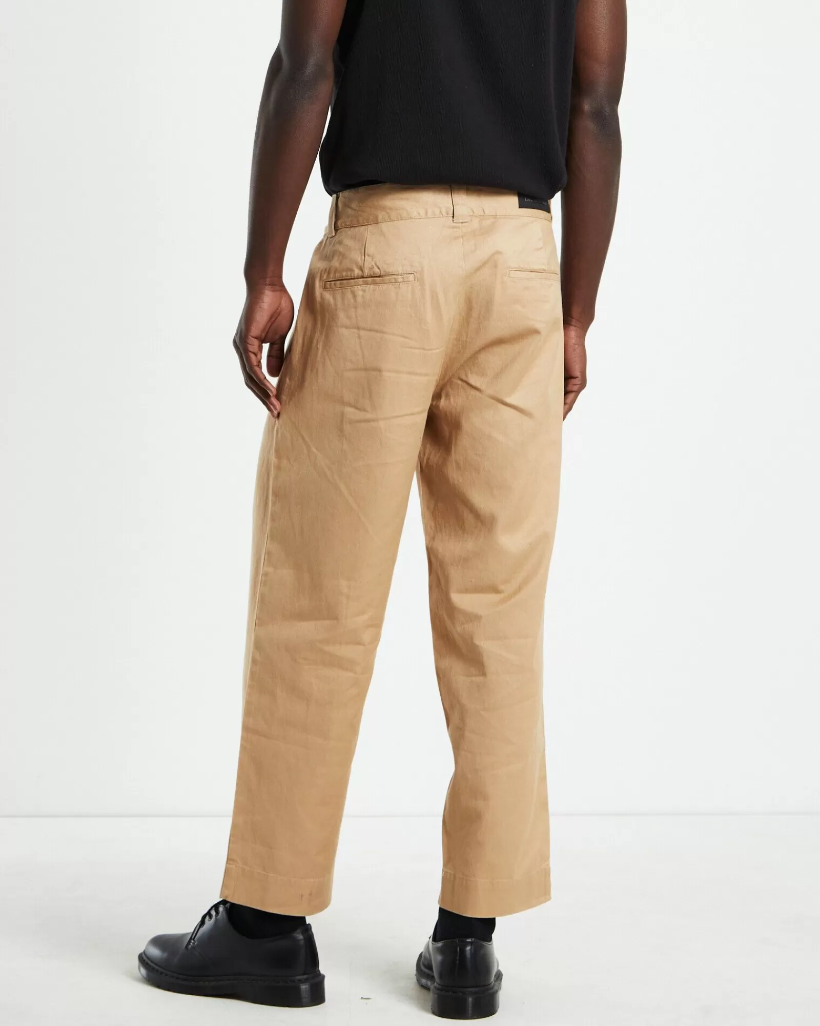 Sale AFENDS Mixed Business Suit Pants Tan