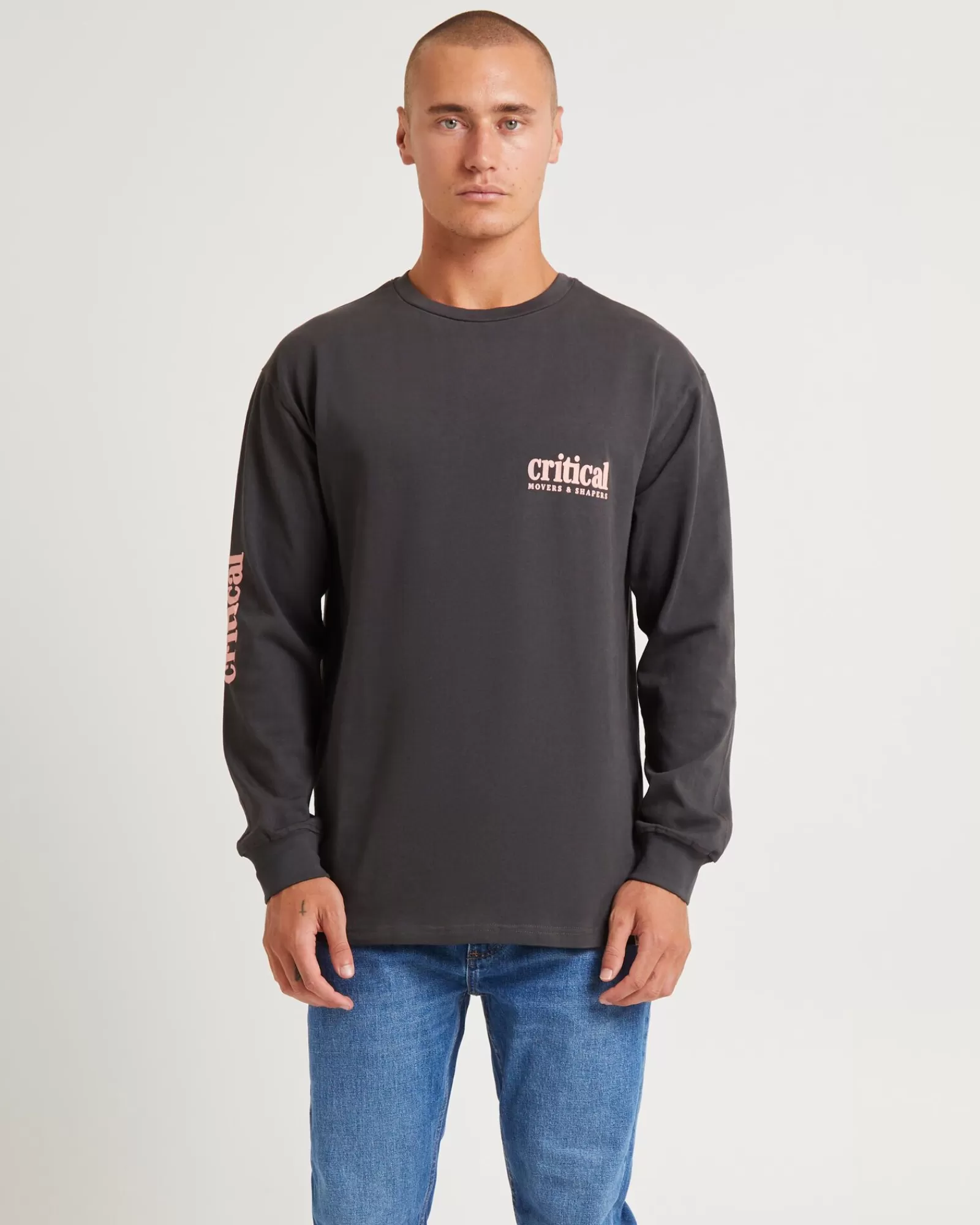 Store THE CRITICAL SLIDE SOCIETY Movers Long Sleeve T-Shirt Phantom Black