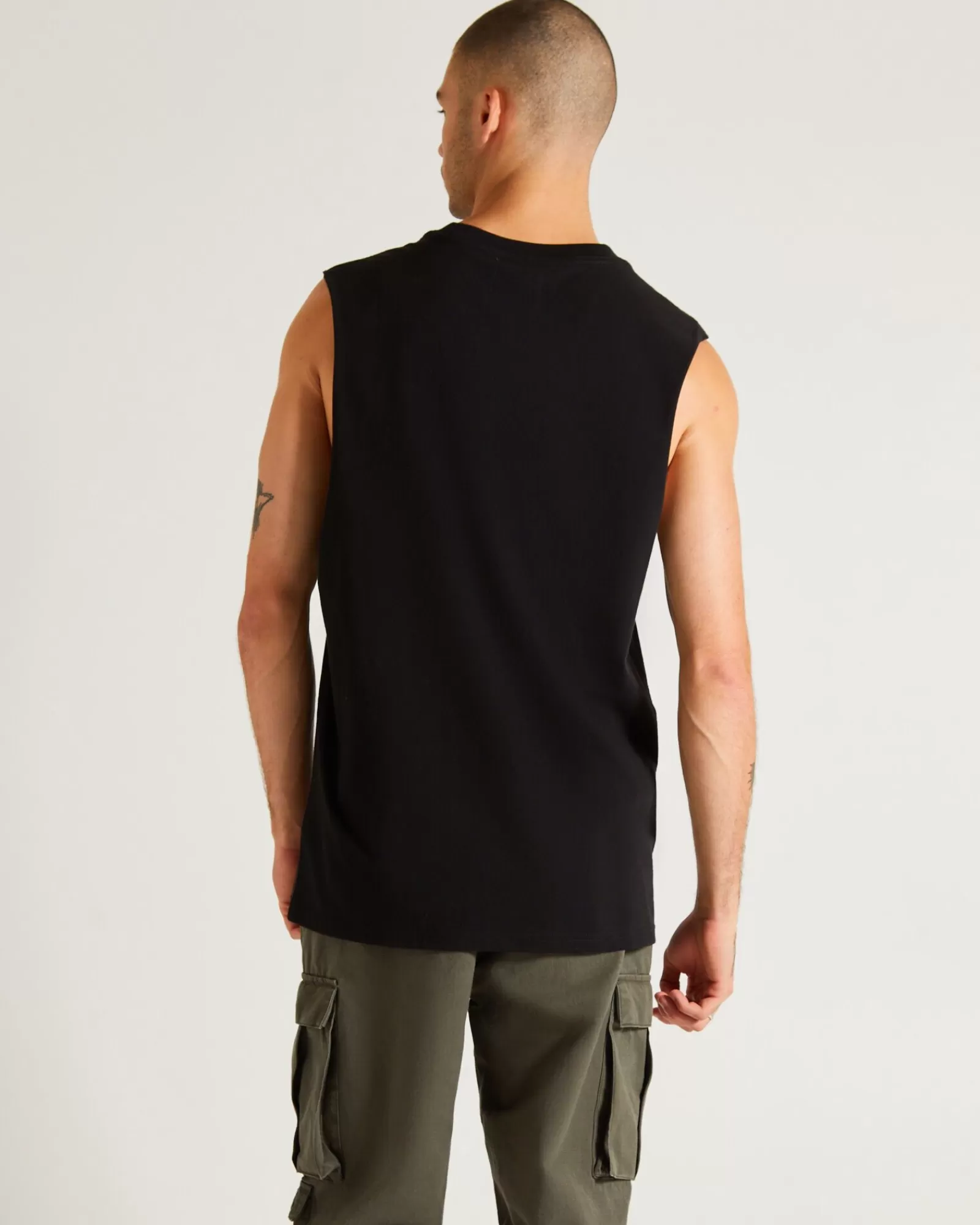 Shop GENERAL PANTS CO. BASICS Muscle Tank In Black