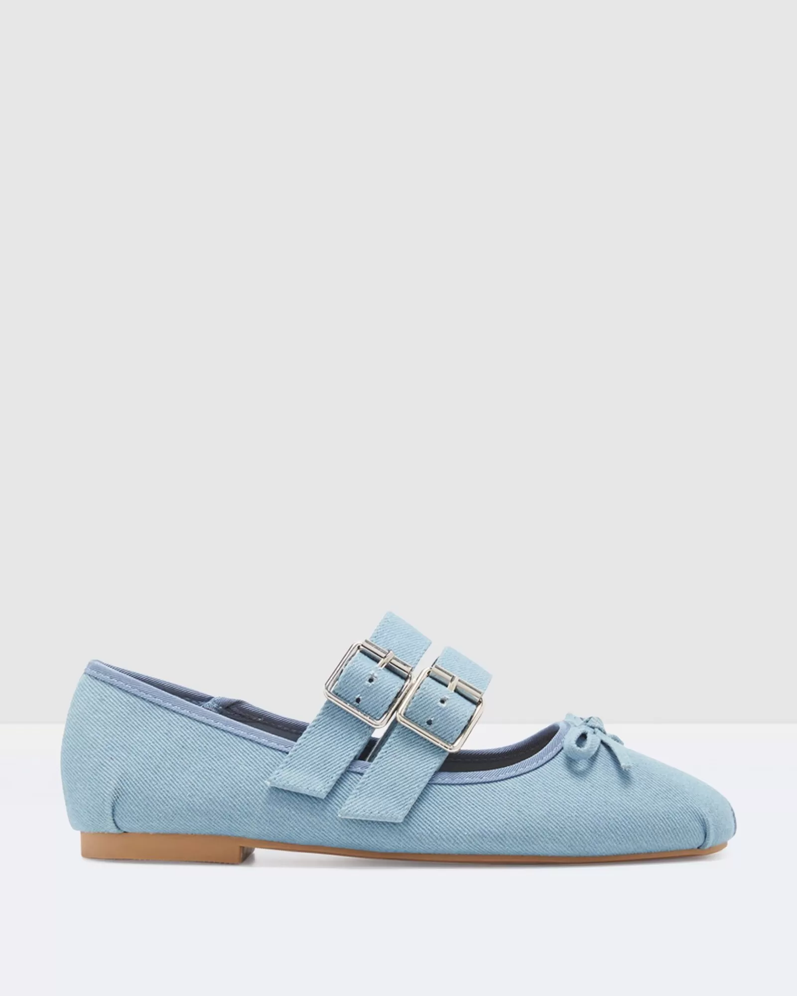 Best THERAPY Mythos Ballet Flats In Denim