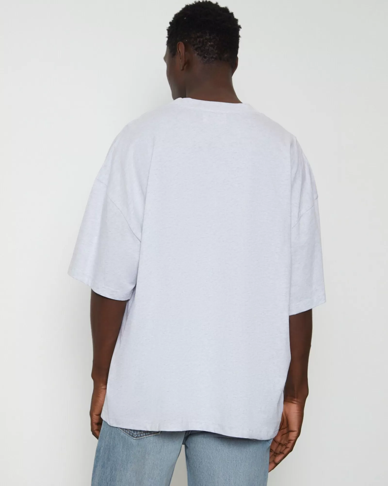 Store GENERAL PANTS CO. BASICS Og Oversized T-Shirt In Frost Marle