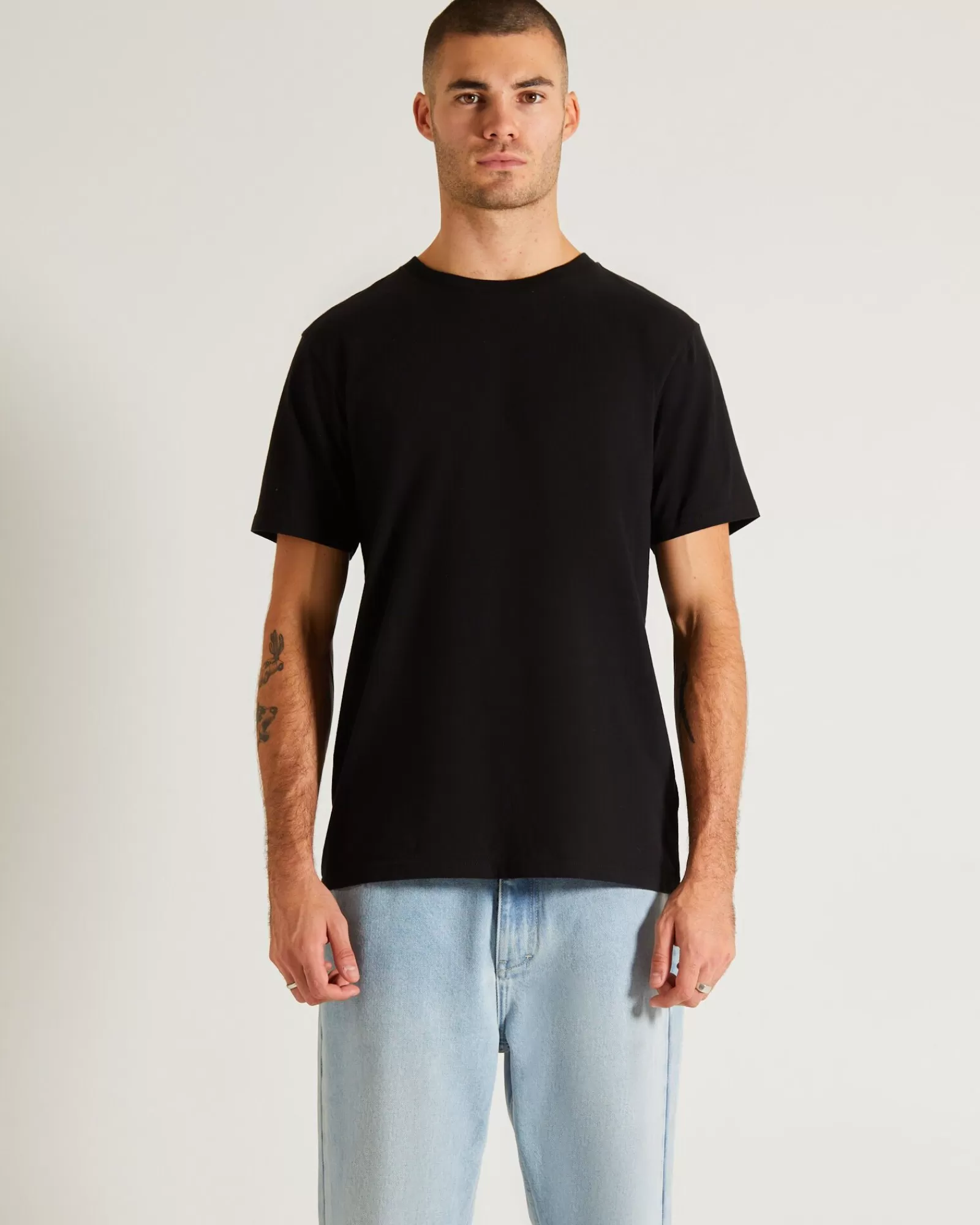 Hot GENERAL PANTS CO. BASICS O.G. Short Sleeve Skate T-Shirt In Black