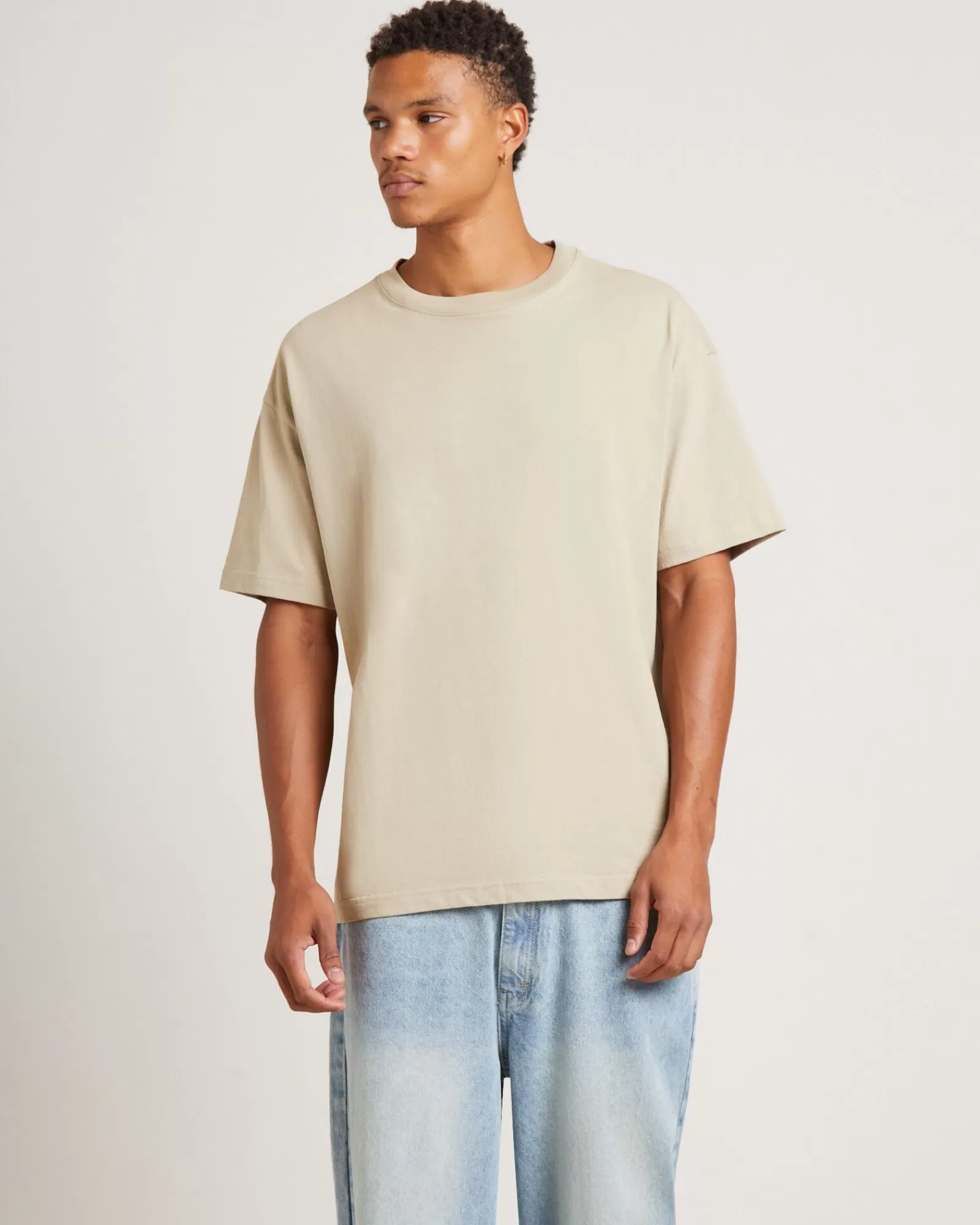 Cheap GENERAL PANTS CO. BASICS O.G. Skate Short Sleeve T-Shirt In Pebble