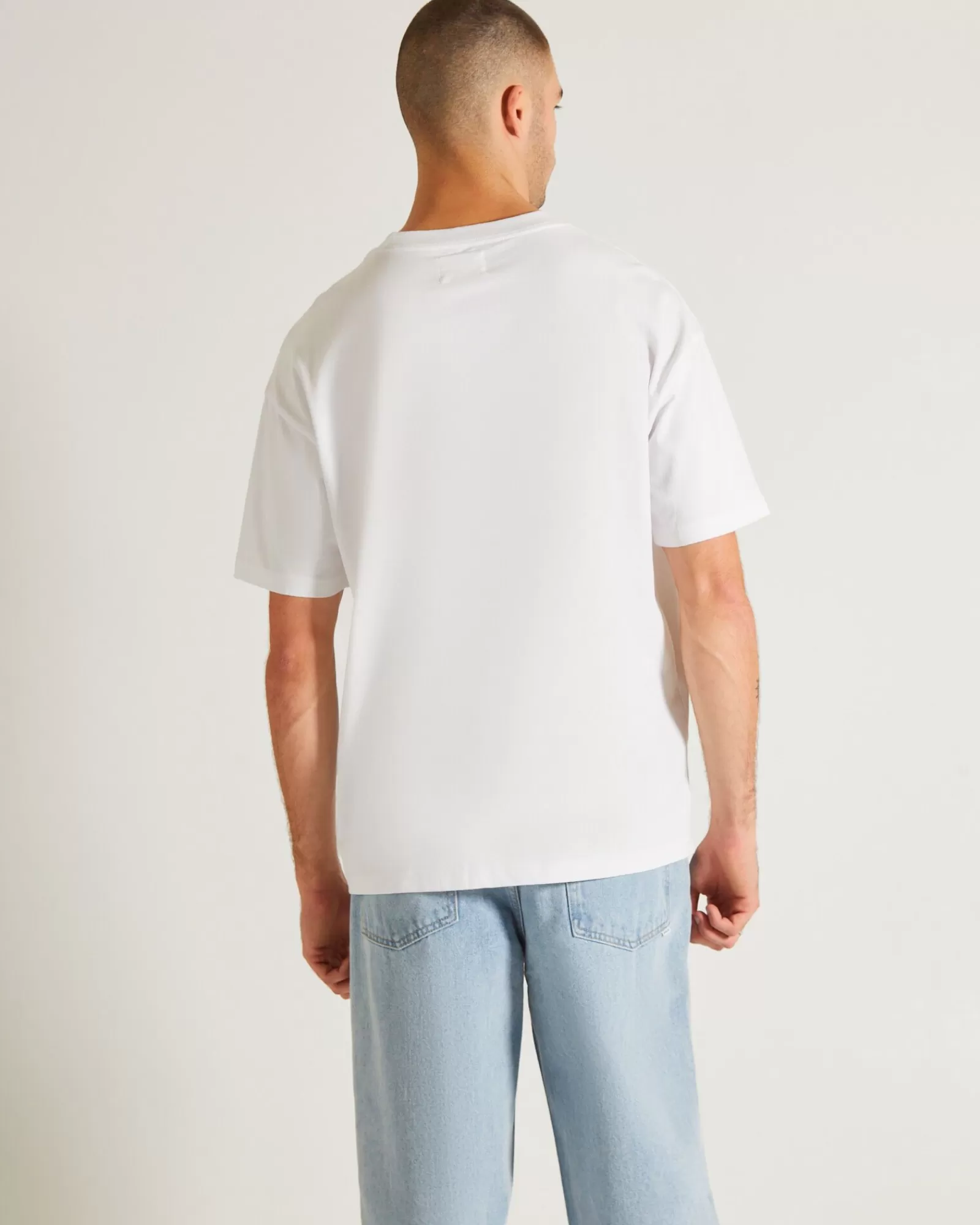 Outlet GENERAL PANTS CO. BASICS O.G Skate Short Sleeve T-Shirt In White