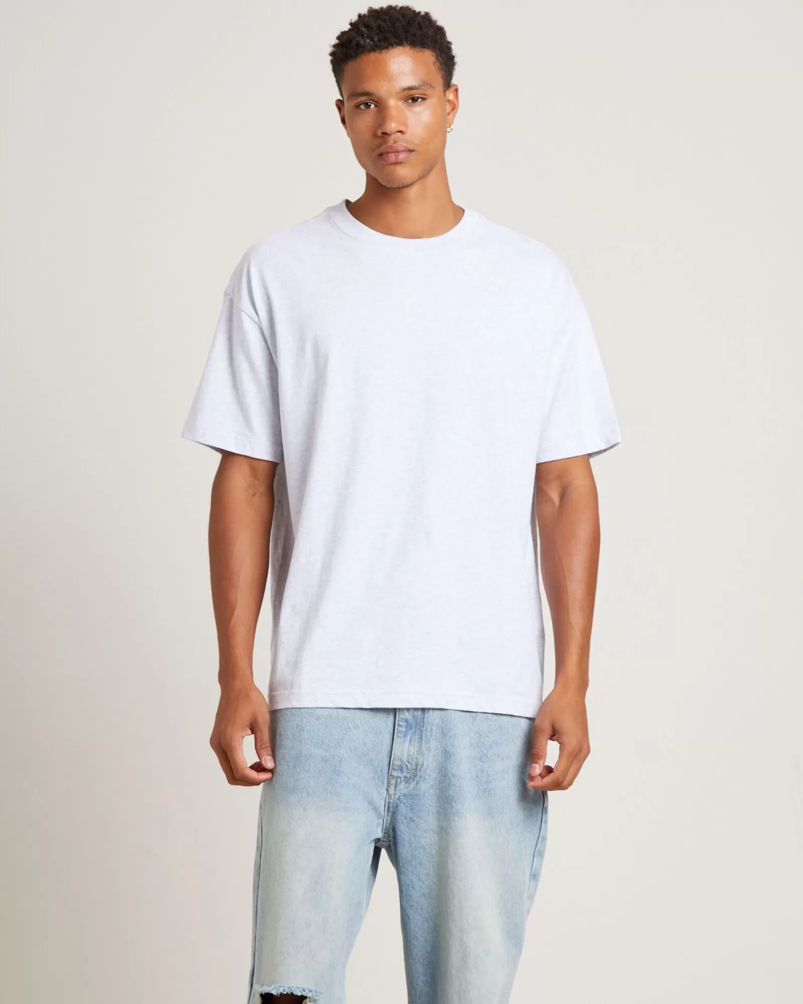 Best GENERAL PANTS CO. BASICS O.G. Skate T-Shirt Frost Marle Grey