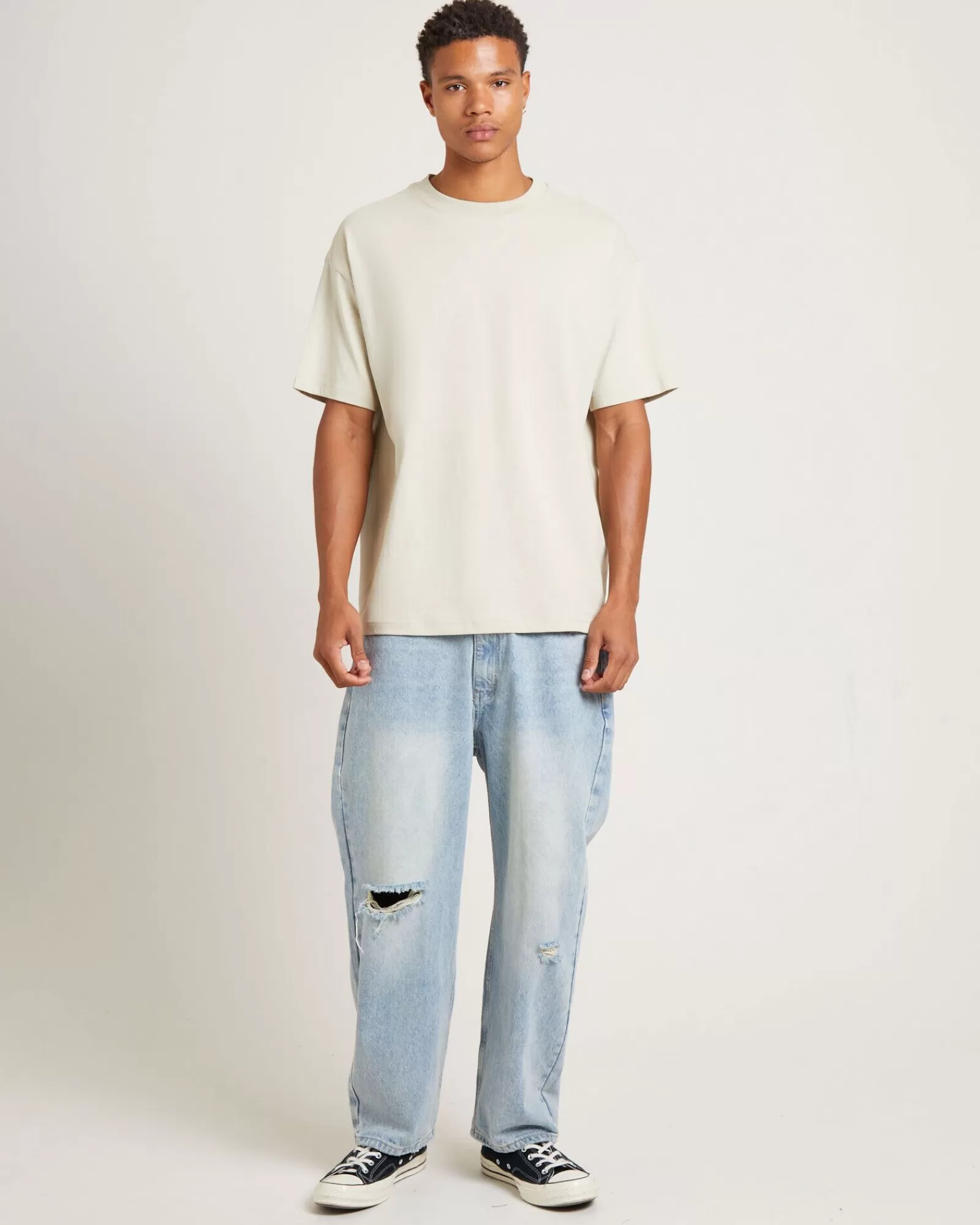 Cheap GENERAL PANTS CO. BASICS O.G Skate T-Shirt Stone