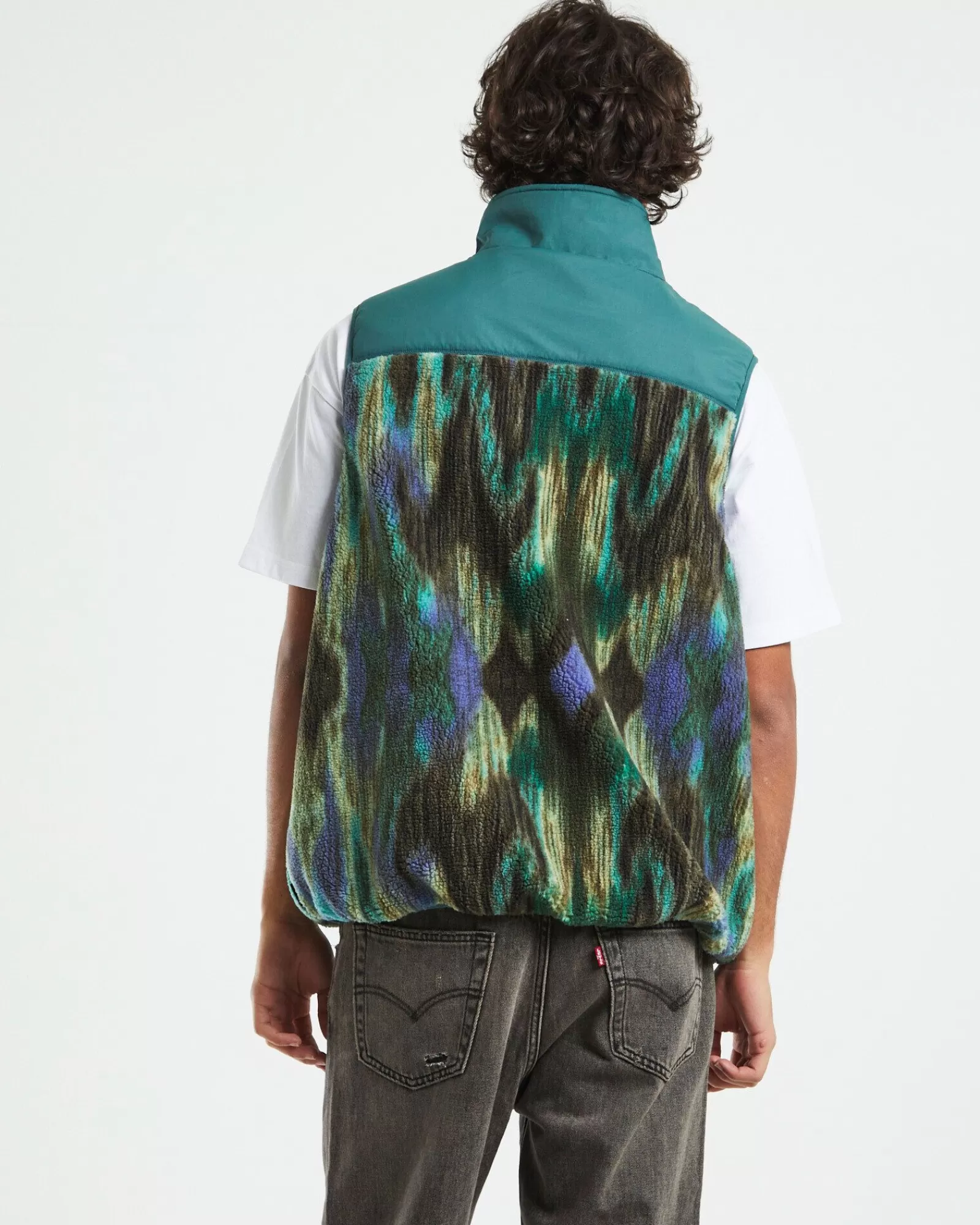 Shop INSIGHT Pass Out Sherpa Vest Multi