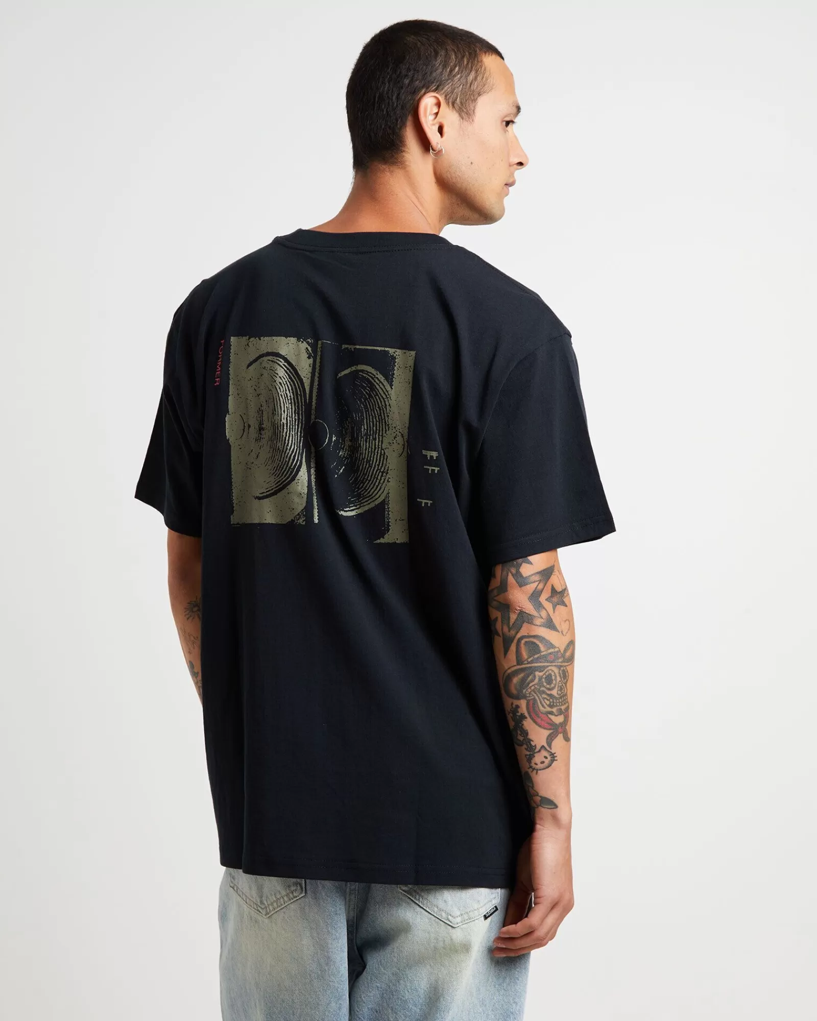 Shop FORMER Pivo Crux Short Sleeve T-Shirt In Black