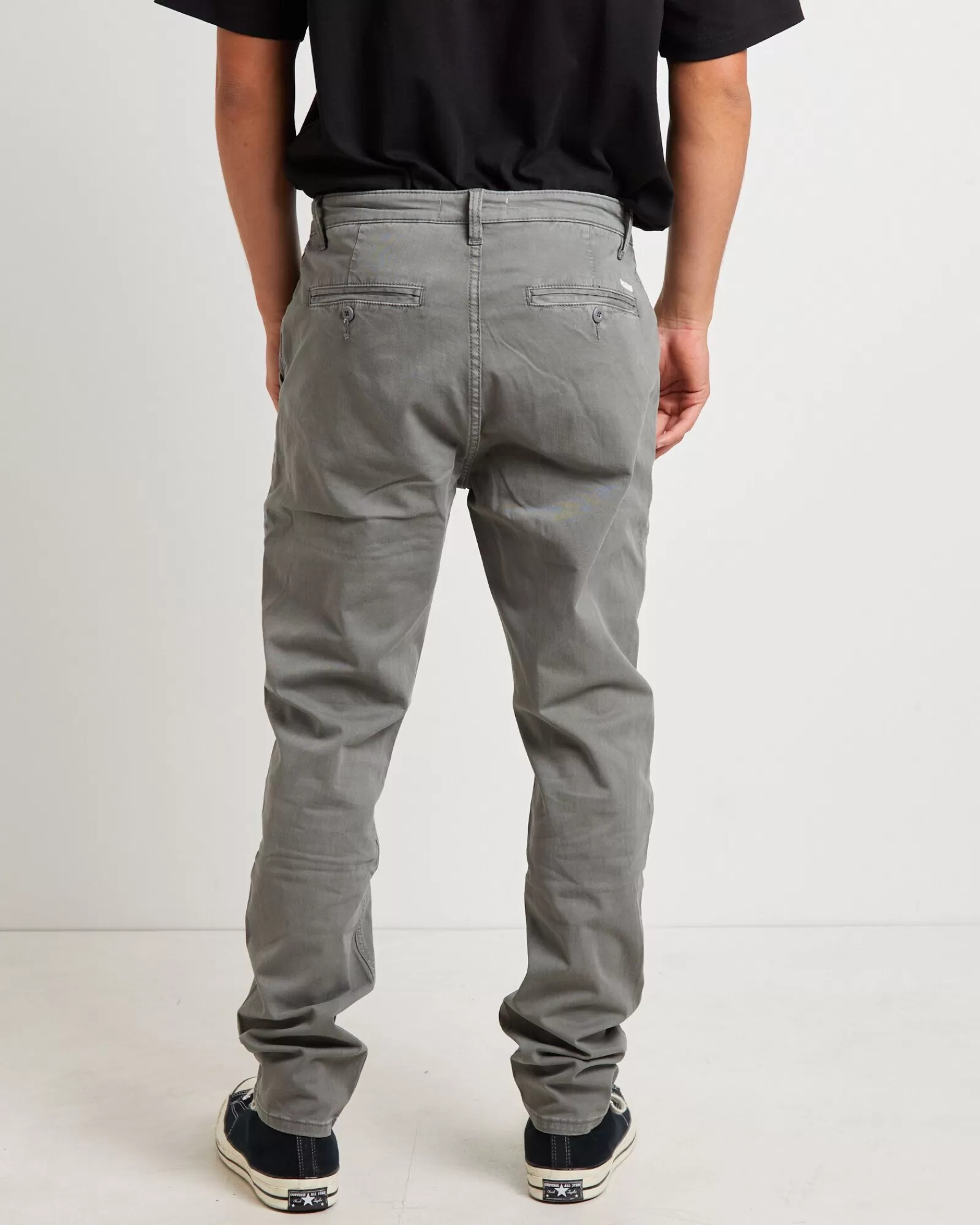 Flash Sale ARVUST Preston Chino Pants In Mid Grey