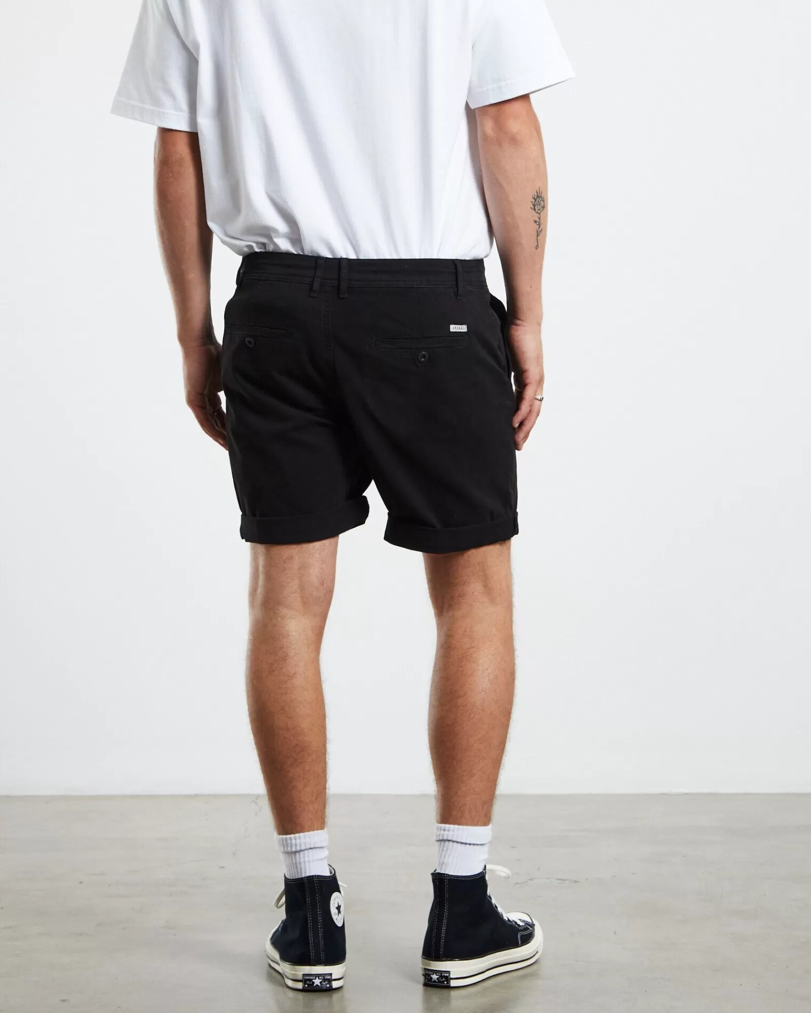 Online ARVUST Preston Shorts Black