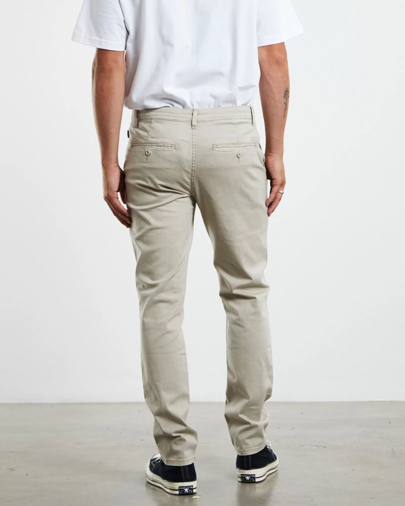 Hot ARVUST Preston Slim Chino Pants Bone