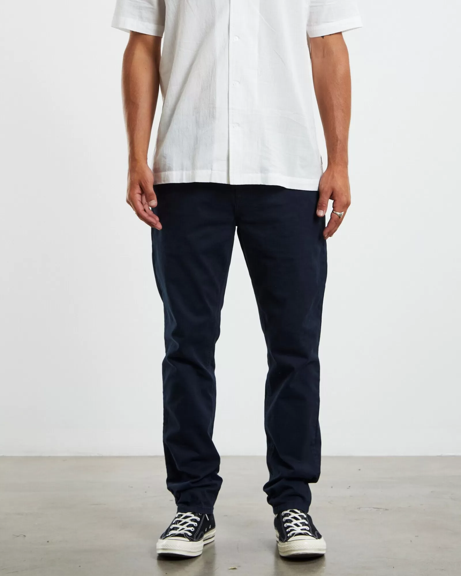 Best ARVUST Preston Slim Chino Pants Navy