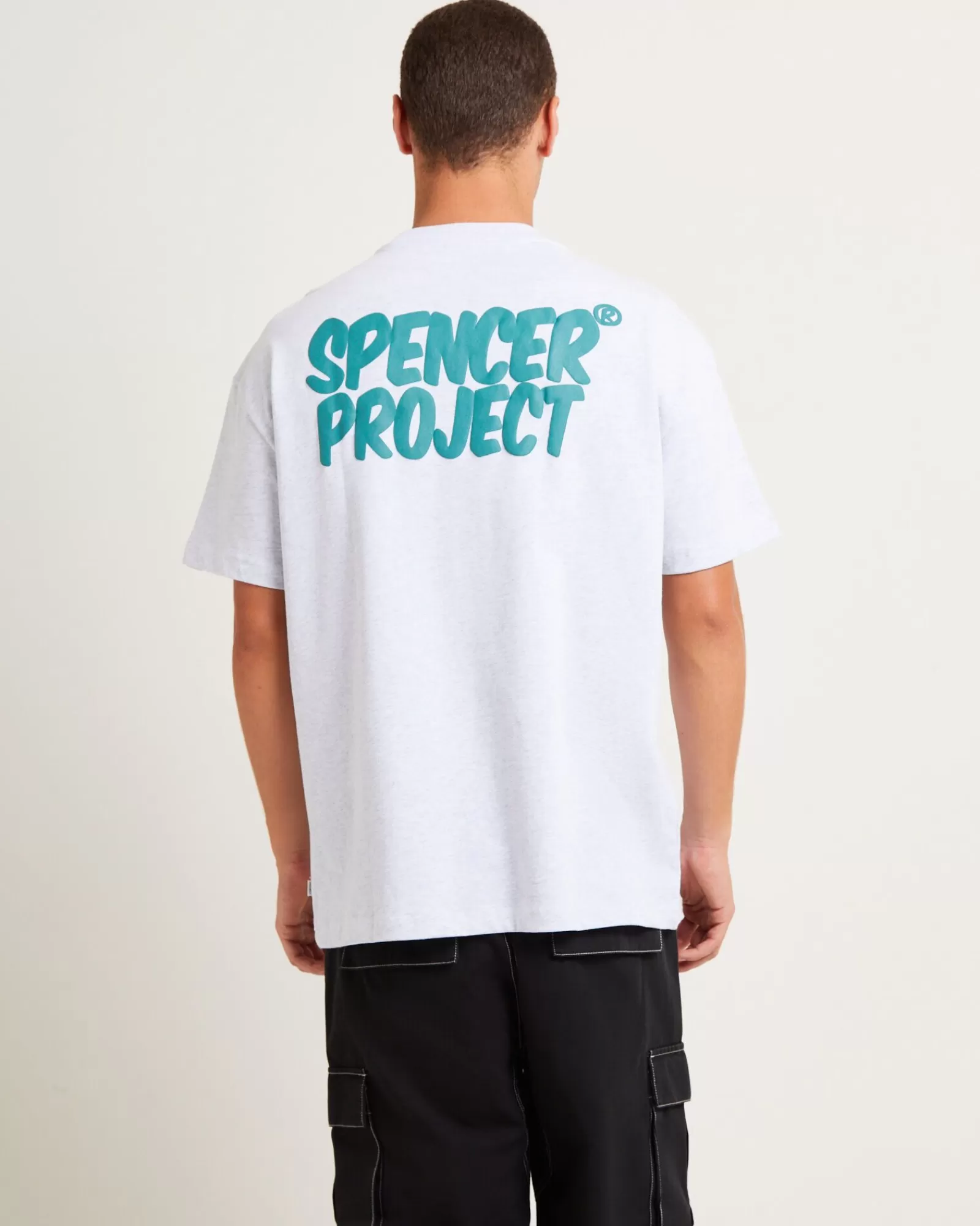 Store SPENCER PROJECT Puffy Short Sleeve T-Shirt In Frost Marle