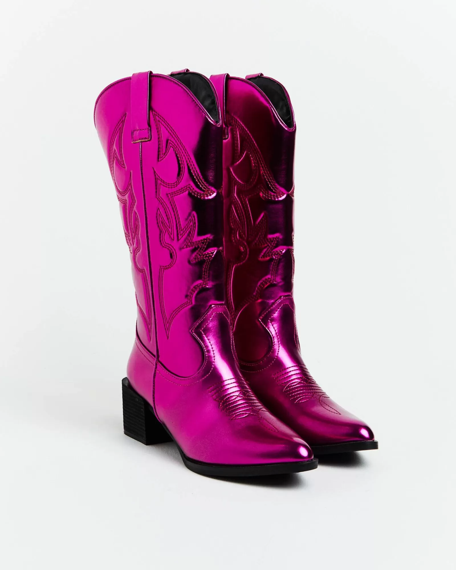 Outlet THERAPY Ranger Cowboy Boot In Metallic Pink