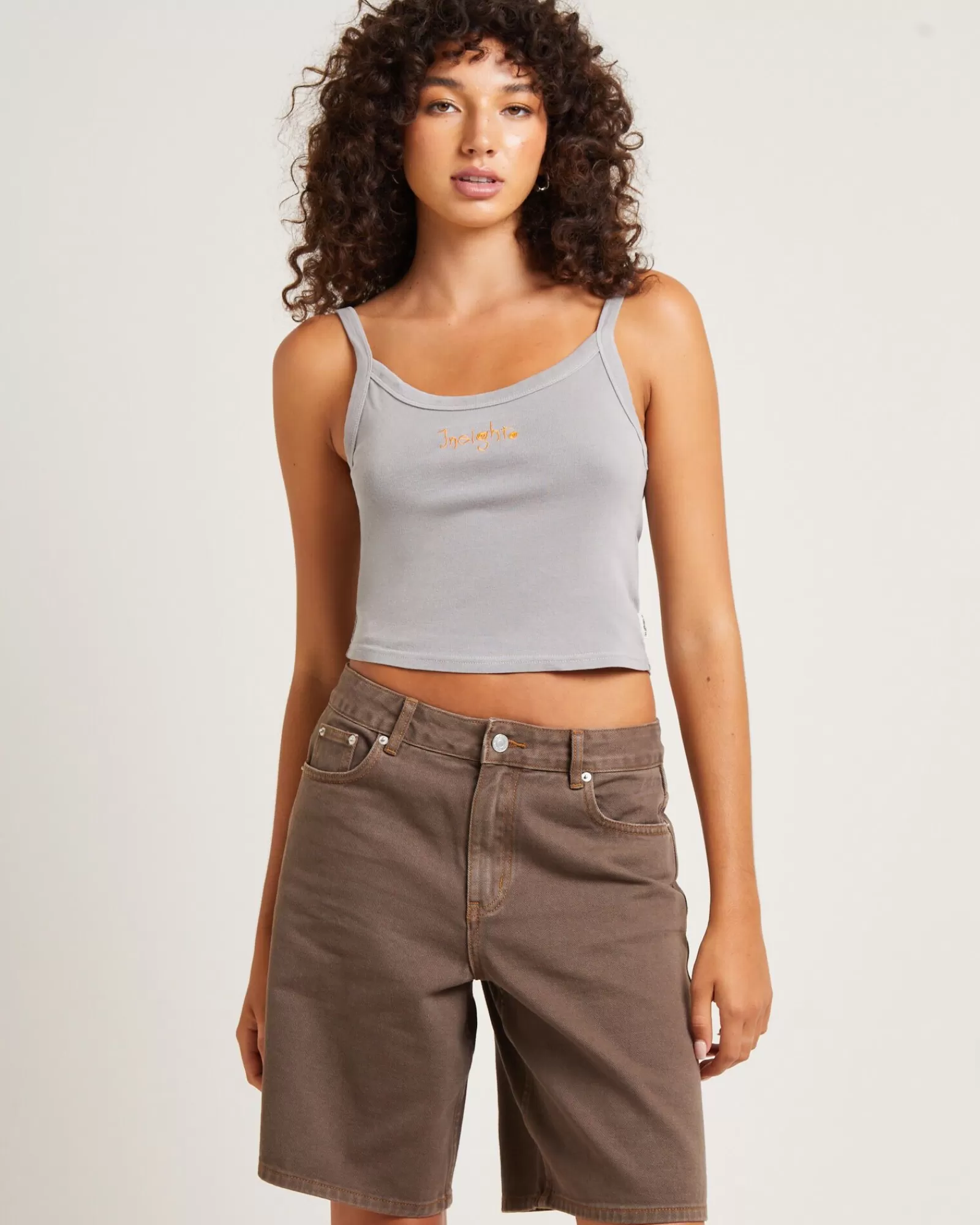 Store INSIGHT Revolve Tank Top Peat Grey