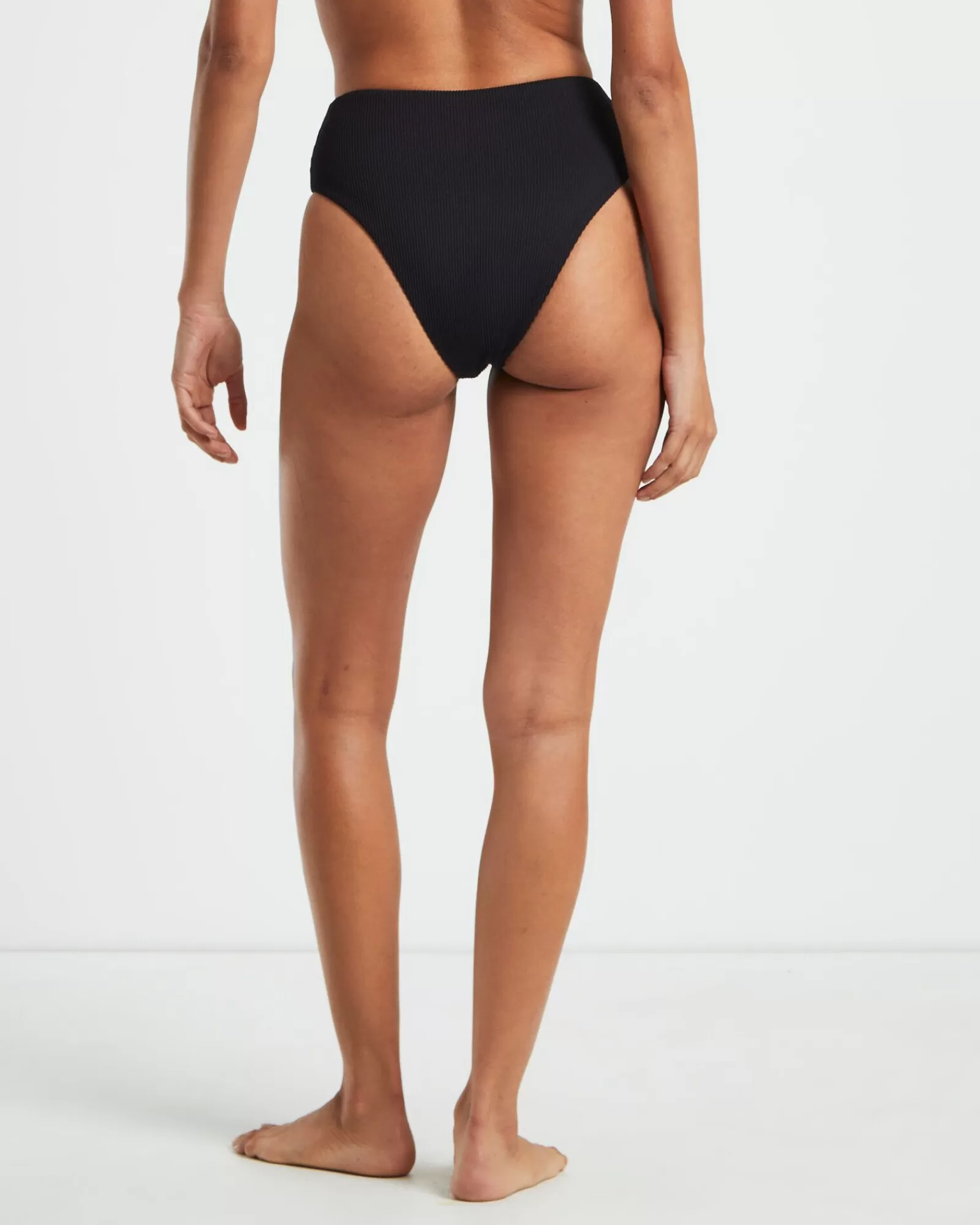 Flash Sale SUBTITLED Rib High Waisted Bottoms In Black