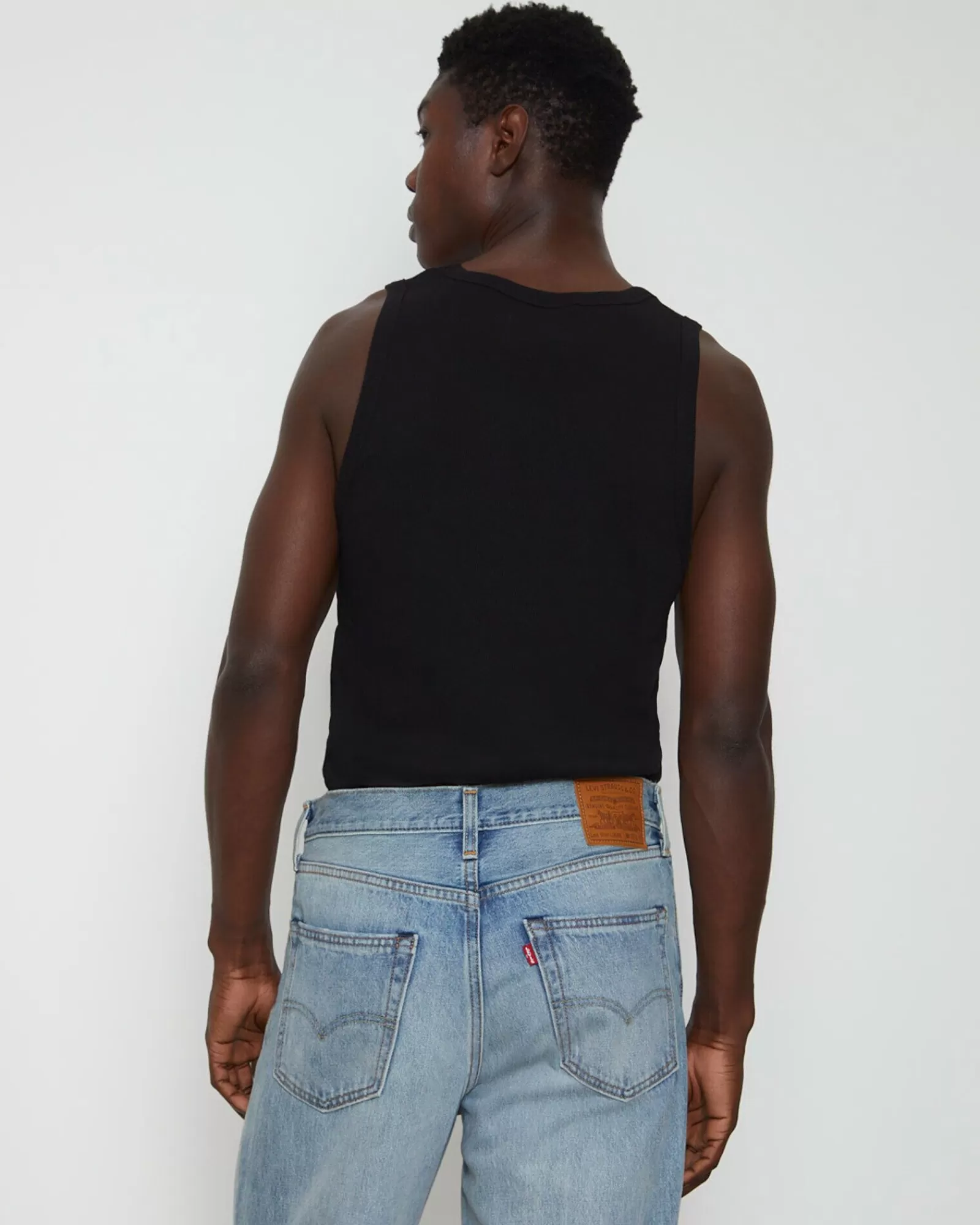 Outlet GENERAL PANTS CO. BASICS Rib Singlet In Black