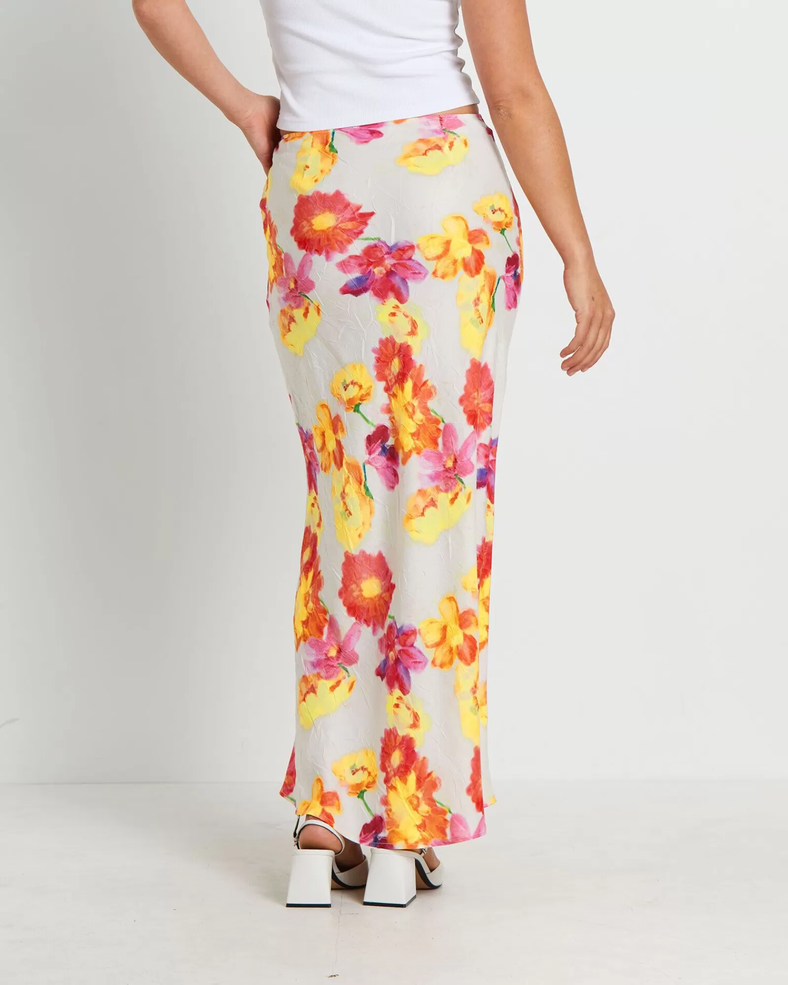 Cheap STUDIO Rosalia Print Maxi Skirt In Assorted