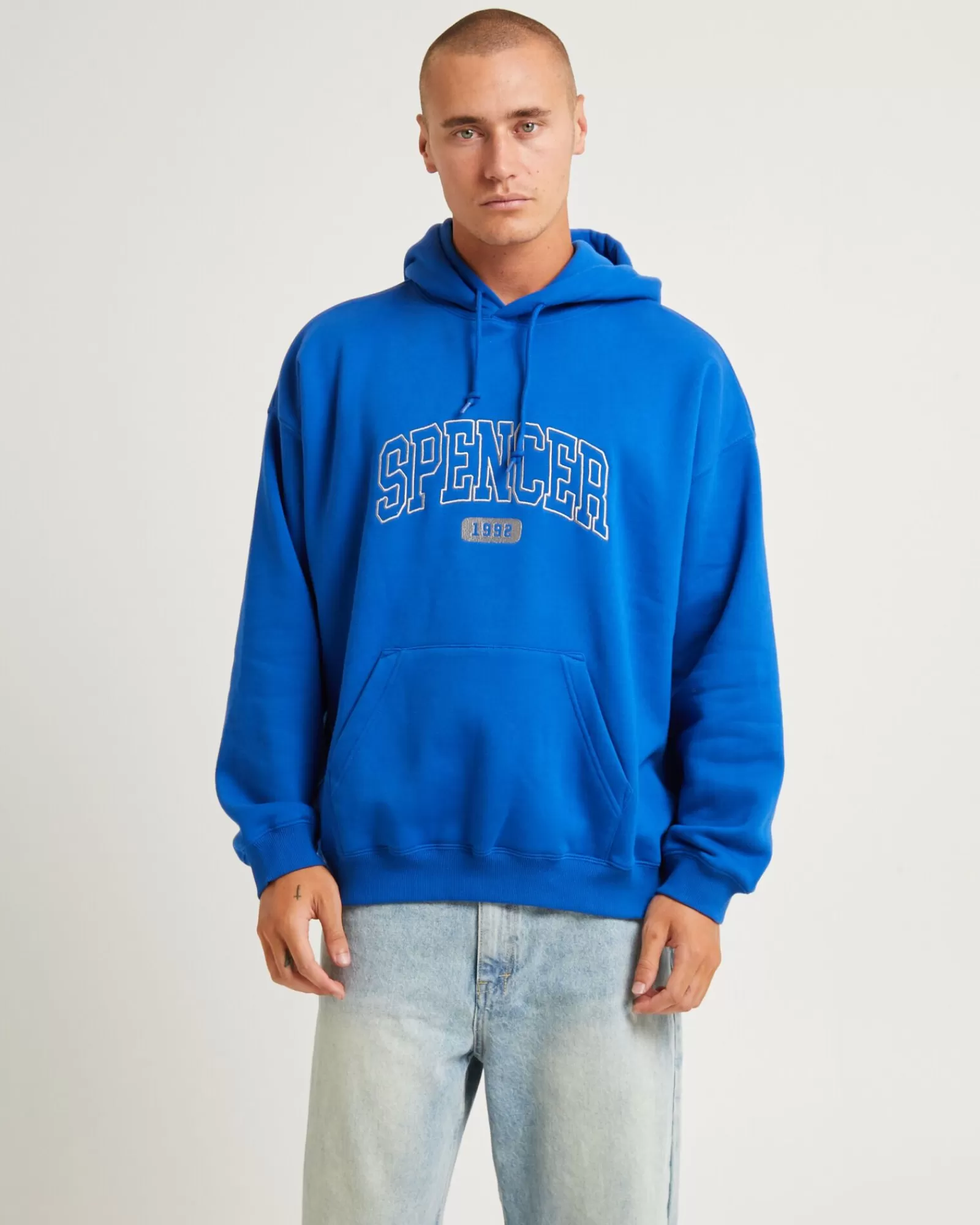 Outlet SPENCER PROJECT Seattle Hoodie Cobalt Blue