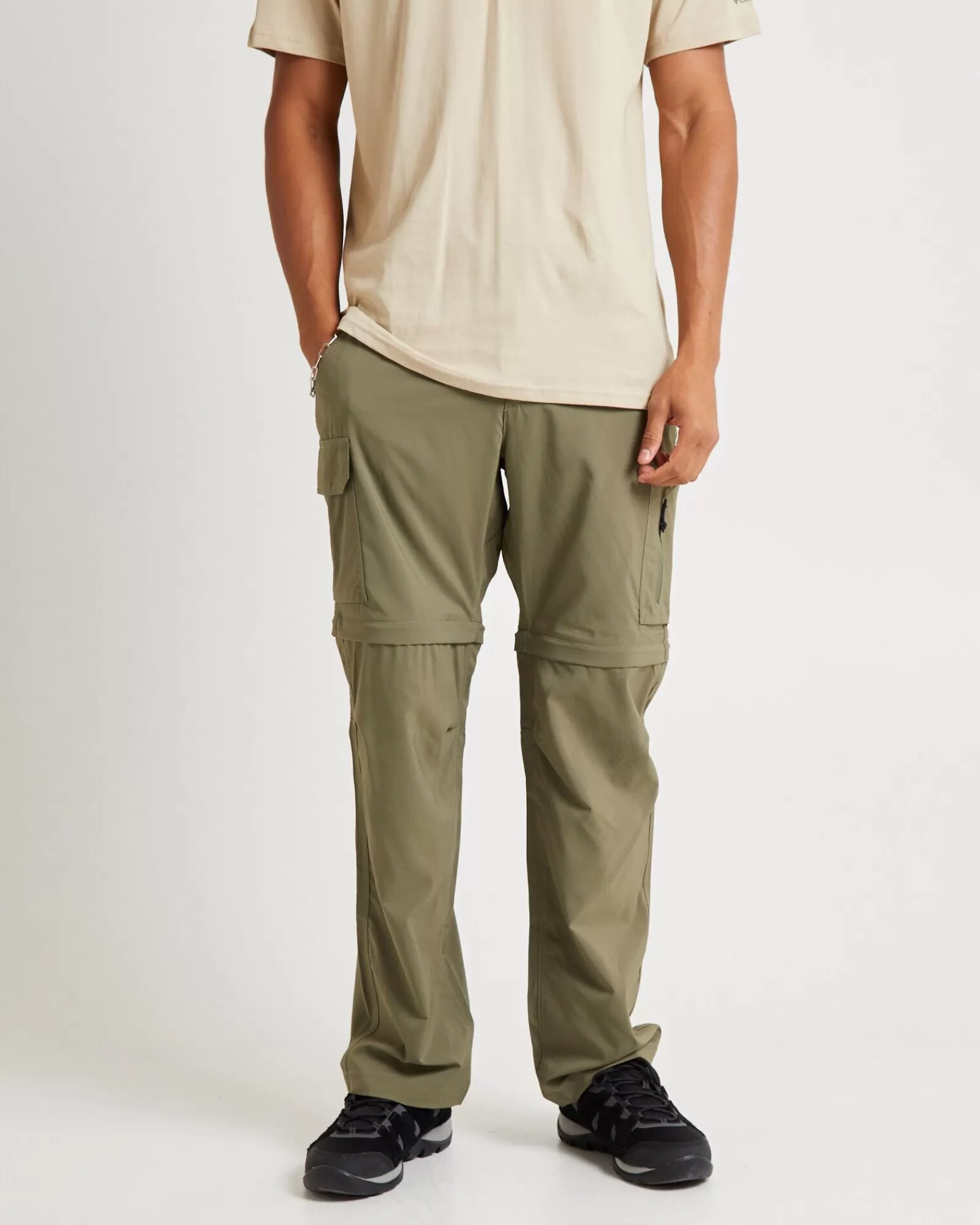 Best Sale COLUMBIA Silver Ridge Convertible Pants Khaki