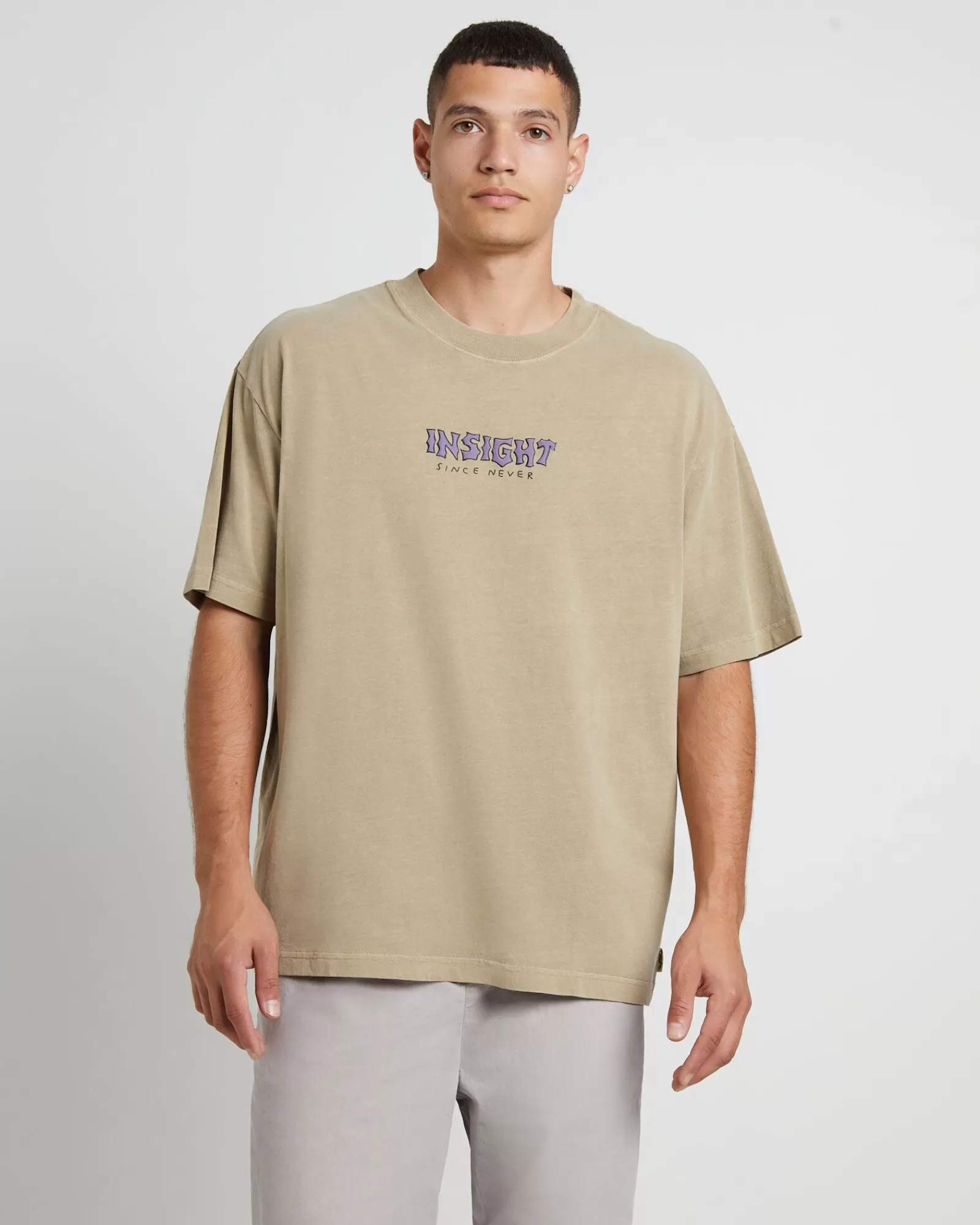 Best INSIGHT Since Never Short Sleeve T-Shirt In Taupe