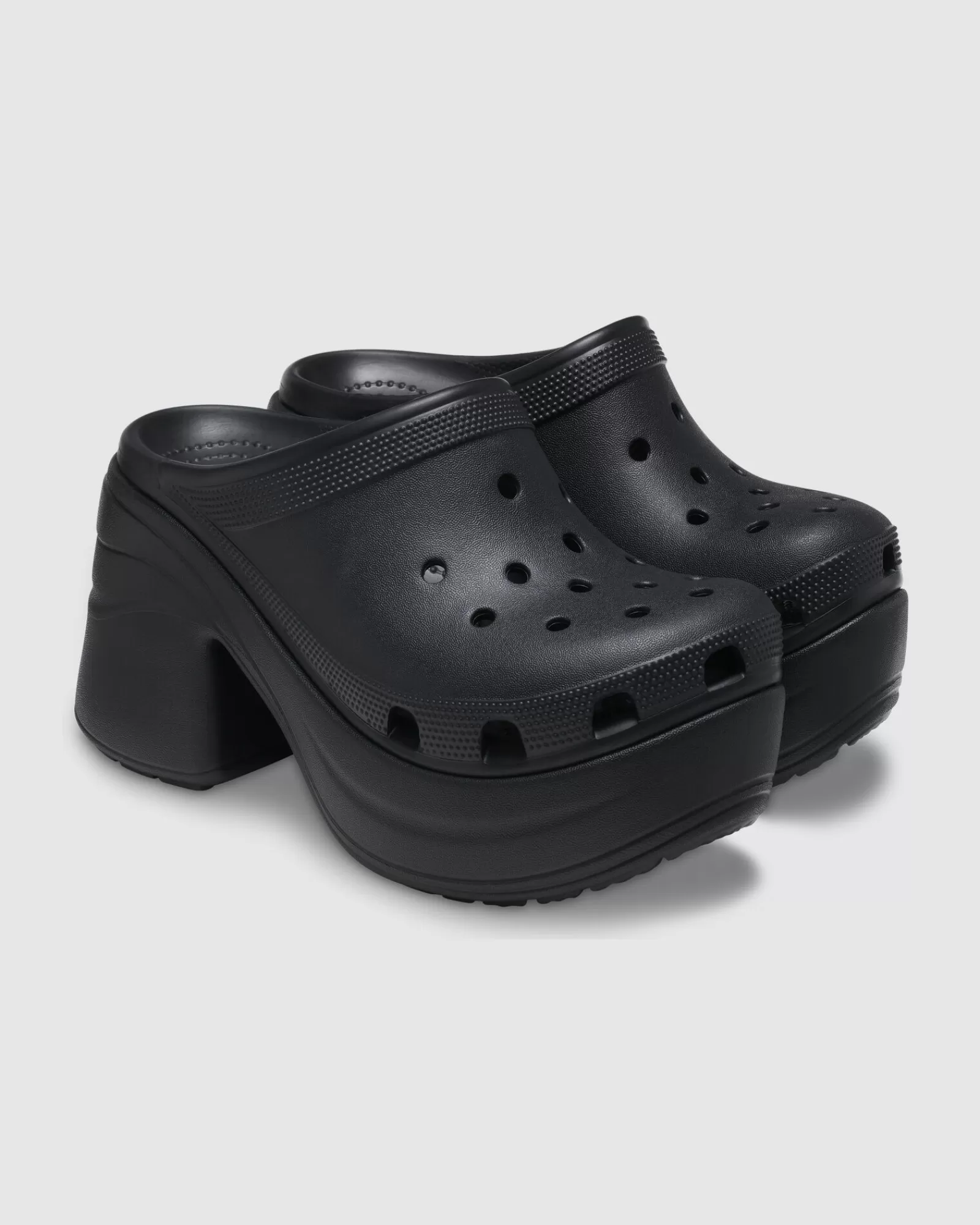 Fashion CROCS Siren Clogs Black