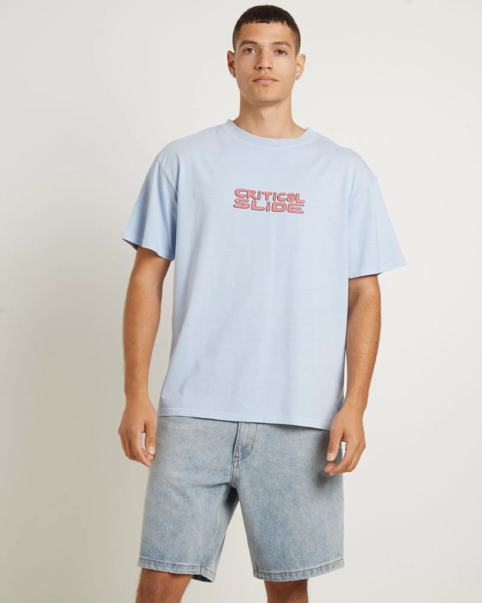 Flash Sale THE CRITICAL SLIDE SOCIETY Slider T-Shirt In Sky