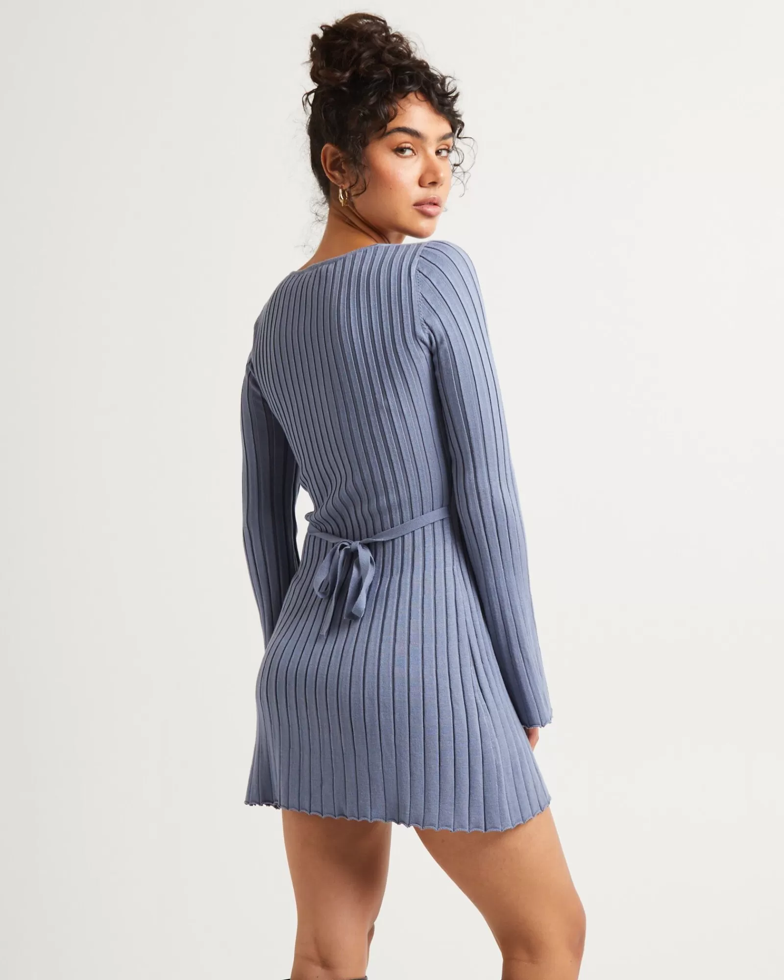 Best Sale SUBTITLED Sophie Long Sleeve Mini Dress