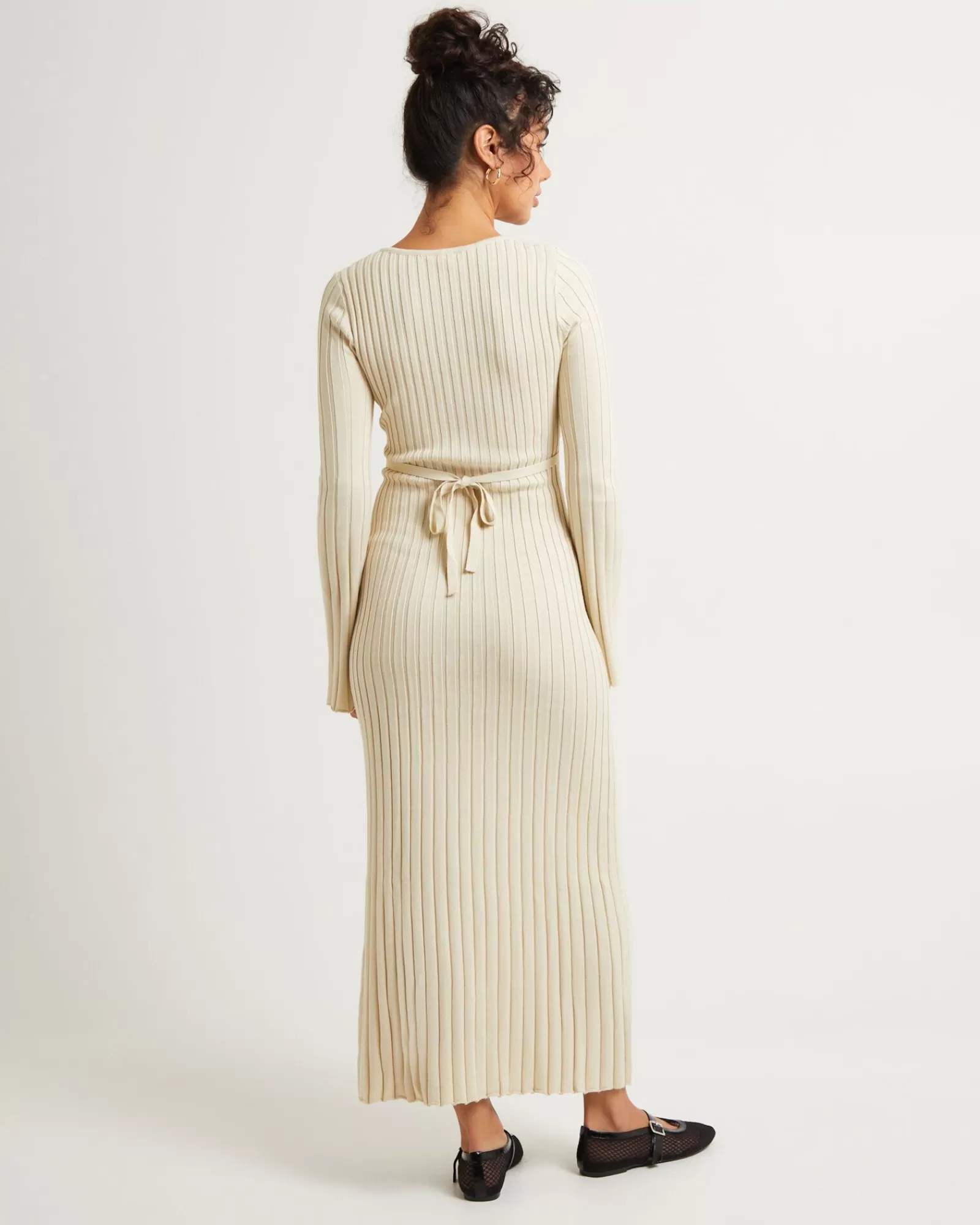 Flash Sale SUBTITLED Sophie Long Sleeve Rib Knit Dress