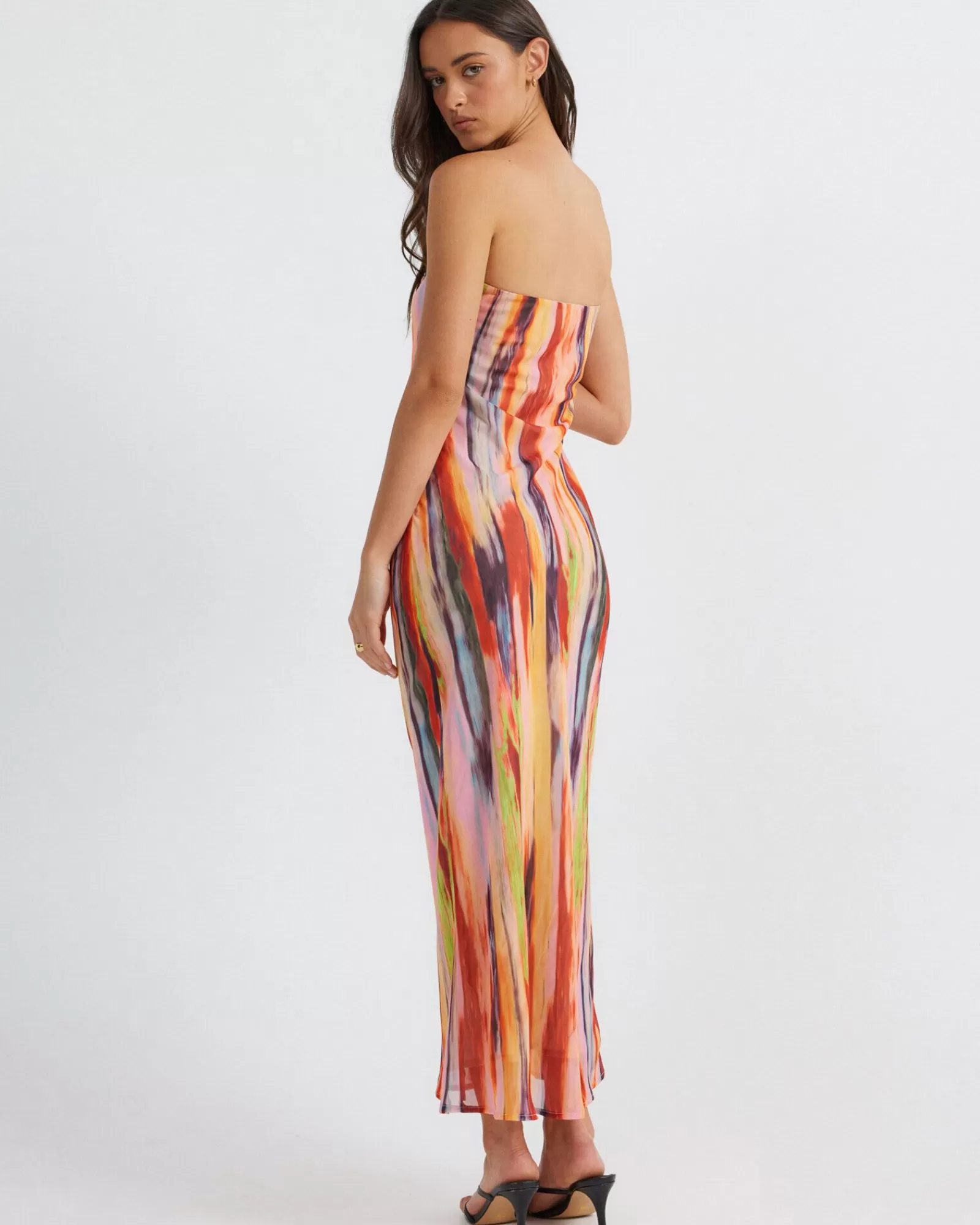 Flash Sale SNDYS St Barts Strapless Maxi Dress In Multi