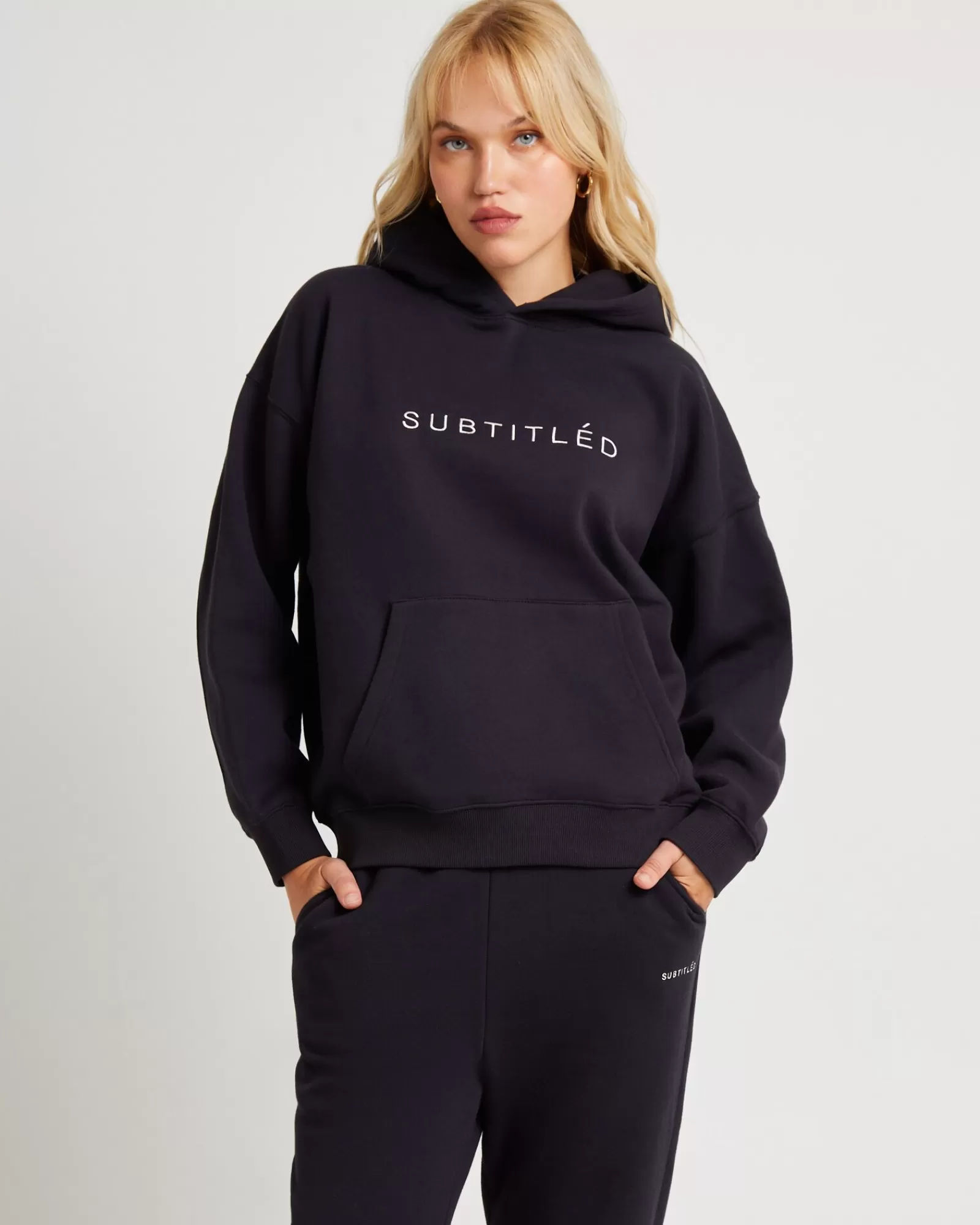 Discount SUBTITLED State Oversized Hoodie