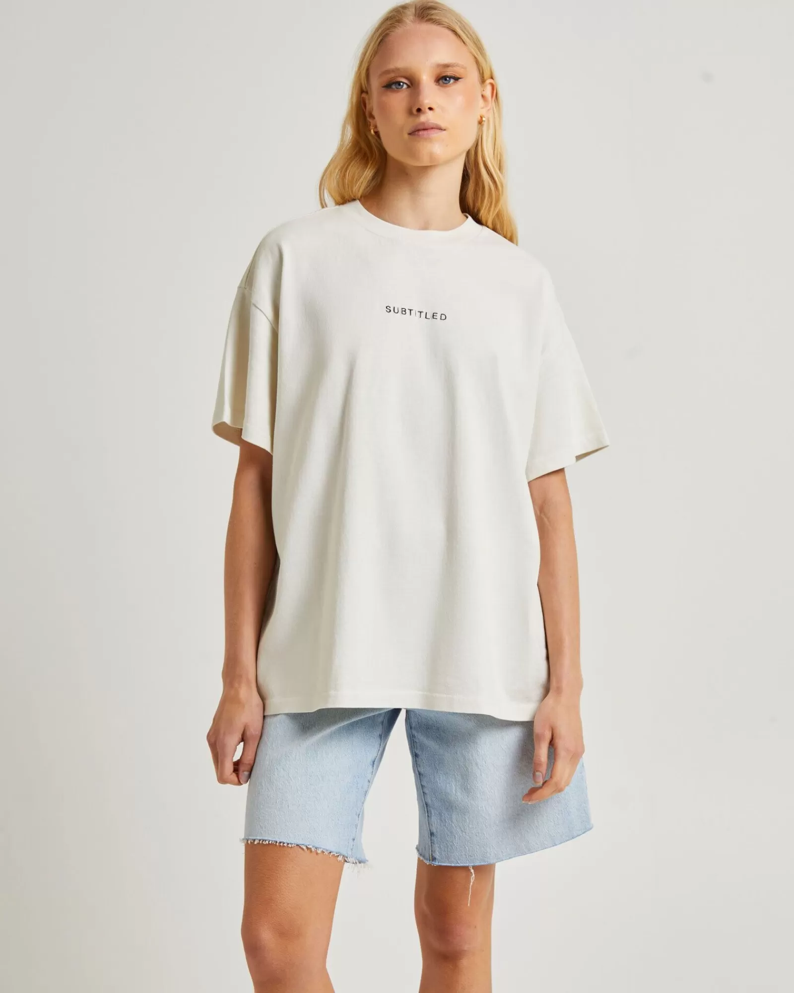 Outlet SUBTITLED State Oversized T-Shirt