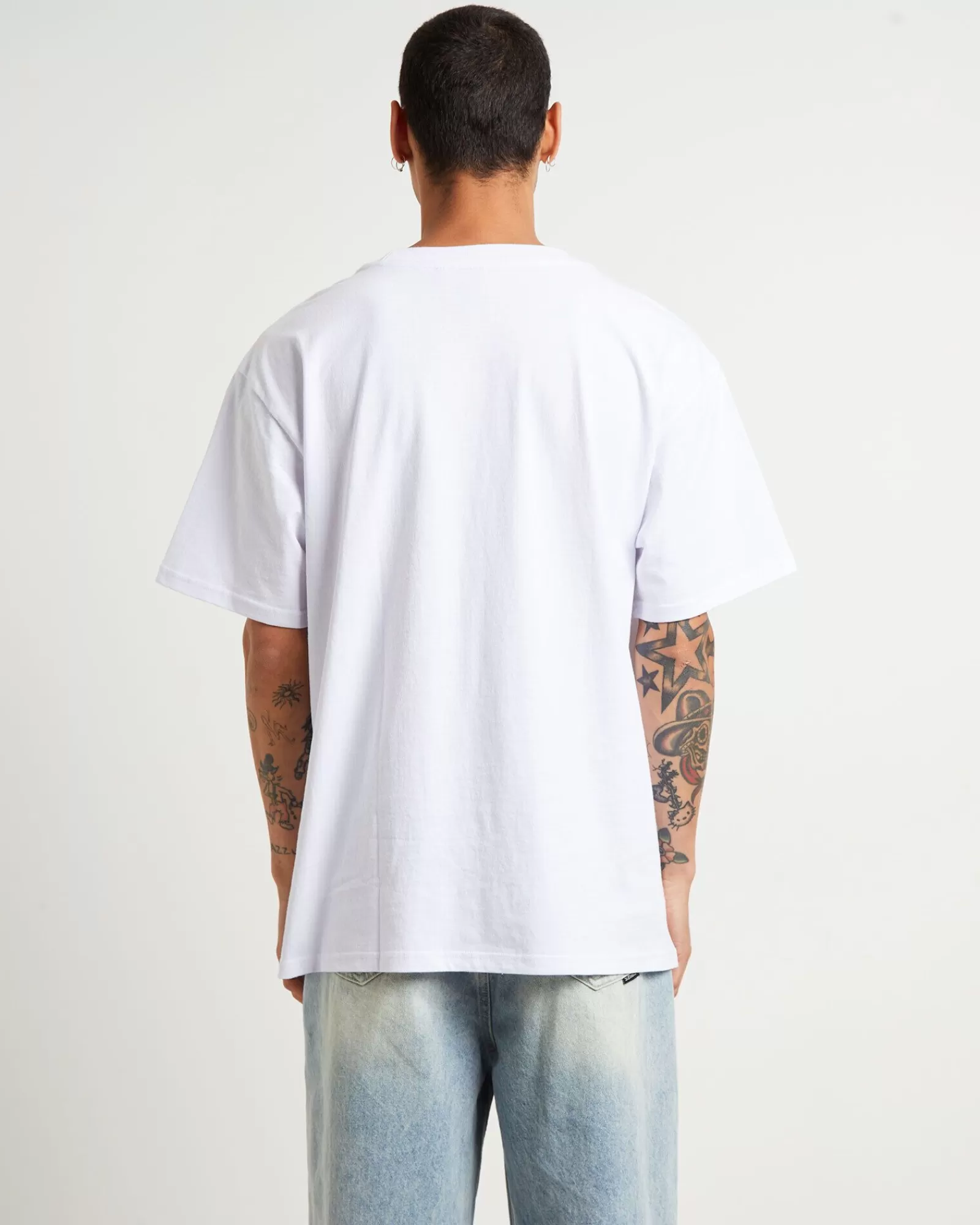 Flash Sale FORMER Still Life Short Sleeve T-Shirt In White