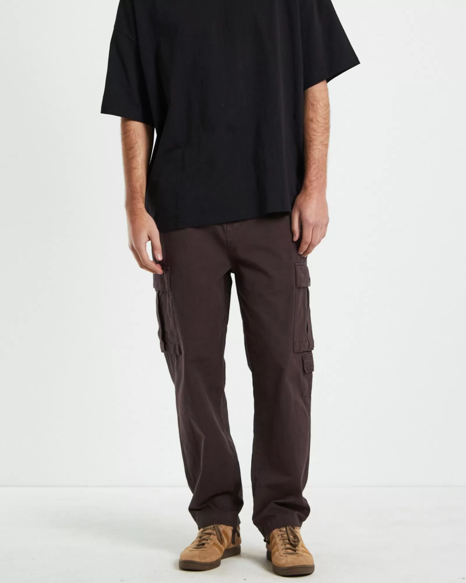 Hot SPENCER PROJECT Surplus Ripstop Cargo Pants In Umber Brown